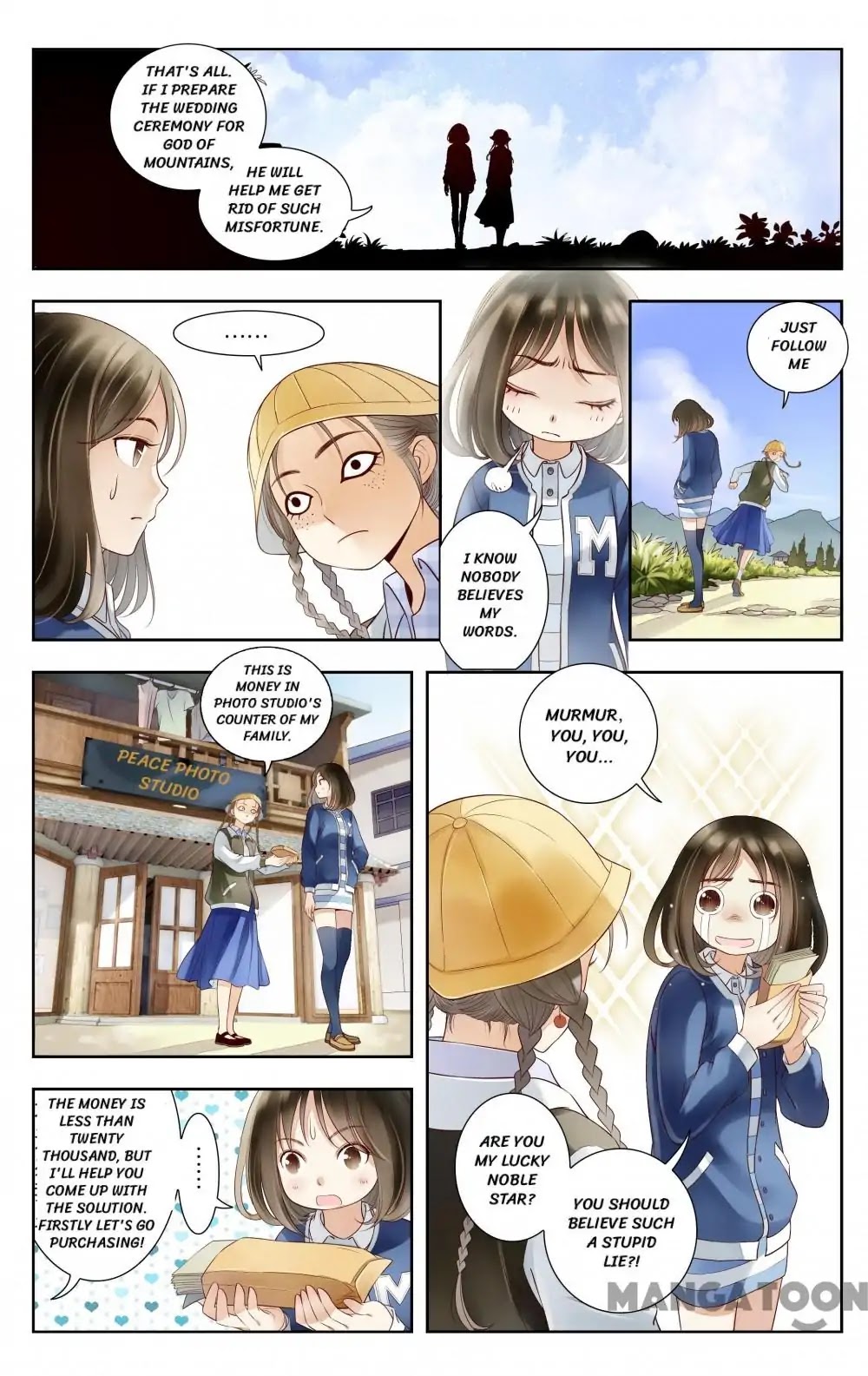 God and Girl Chapter 14 page 9 - Chapter 14: Episode 14