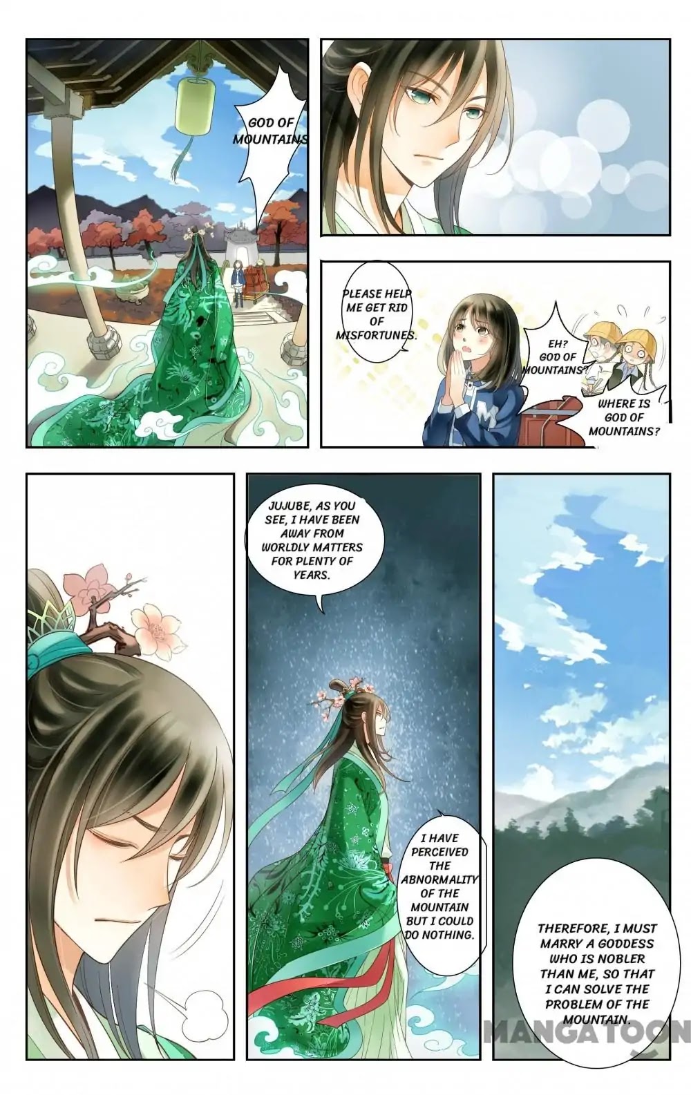 God and Girl Chapter 15 page 1 - Chapter 15: Episode 15