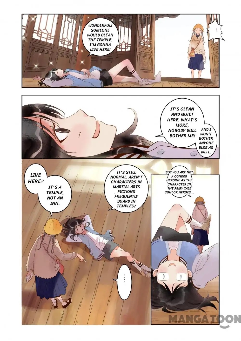 God and Girl Chapter 3 page 12 - Chapter 3: Episode 3