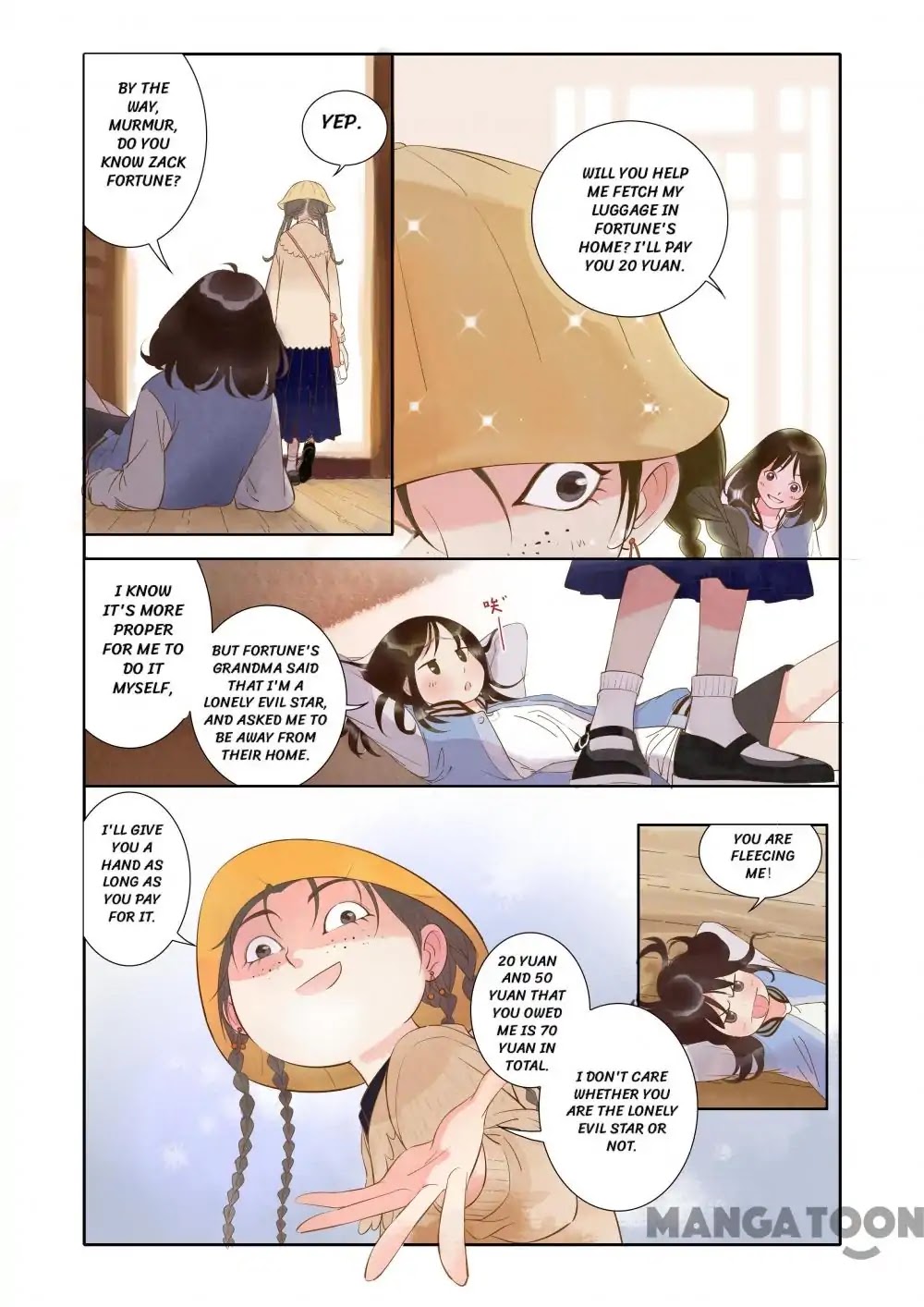 God and Girl Chapter 4 page 1 - Chapter 4: Episode 4