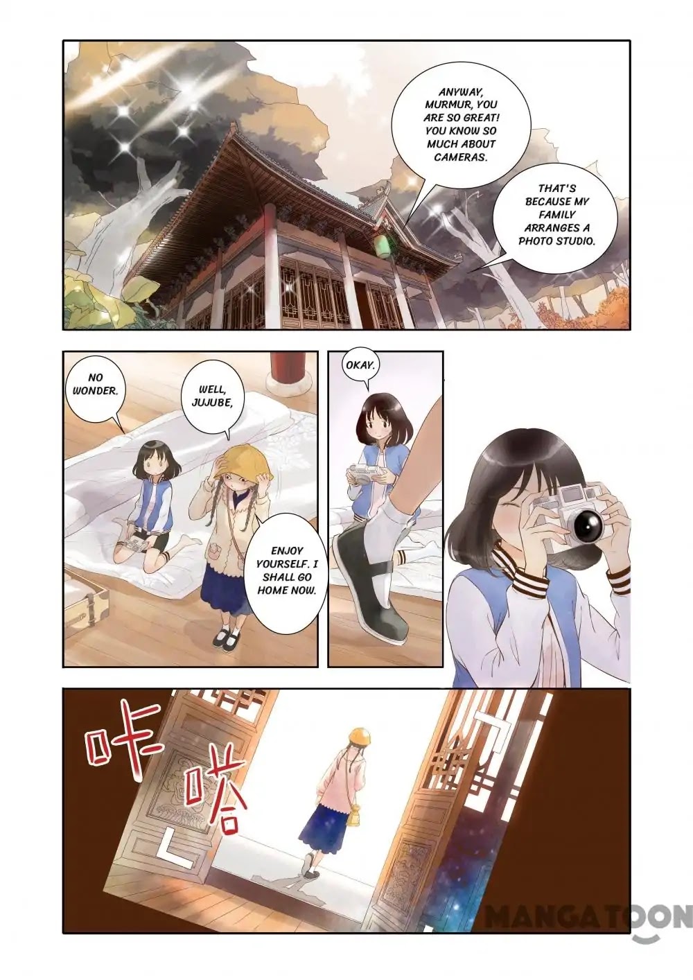God and Girl Chapter 4 page 8 - Chapter 4: Episode 4