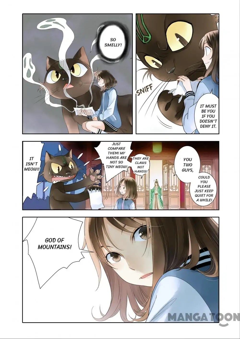 God and Girl Chapter 8 page 1 - Chapter 8: Episode 8