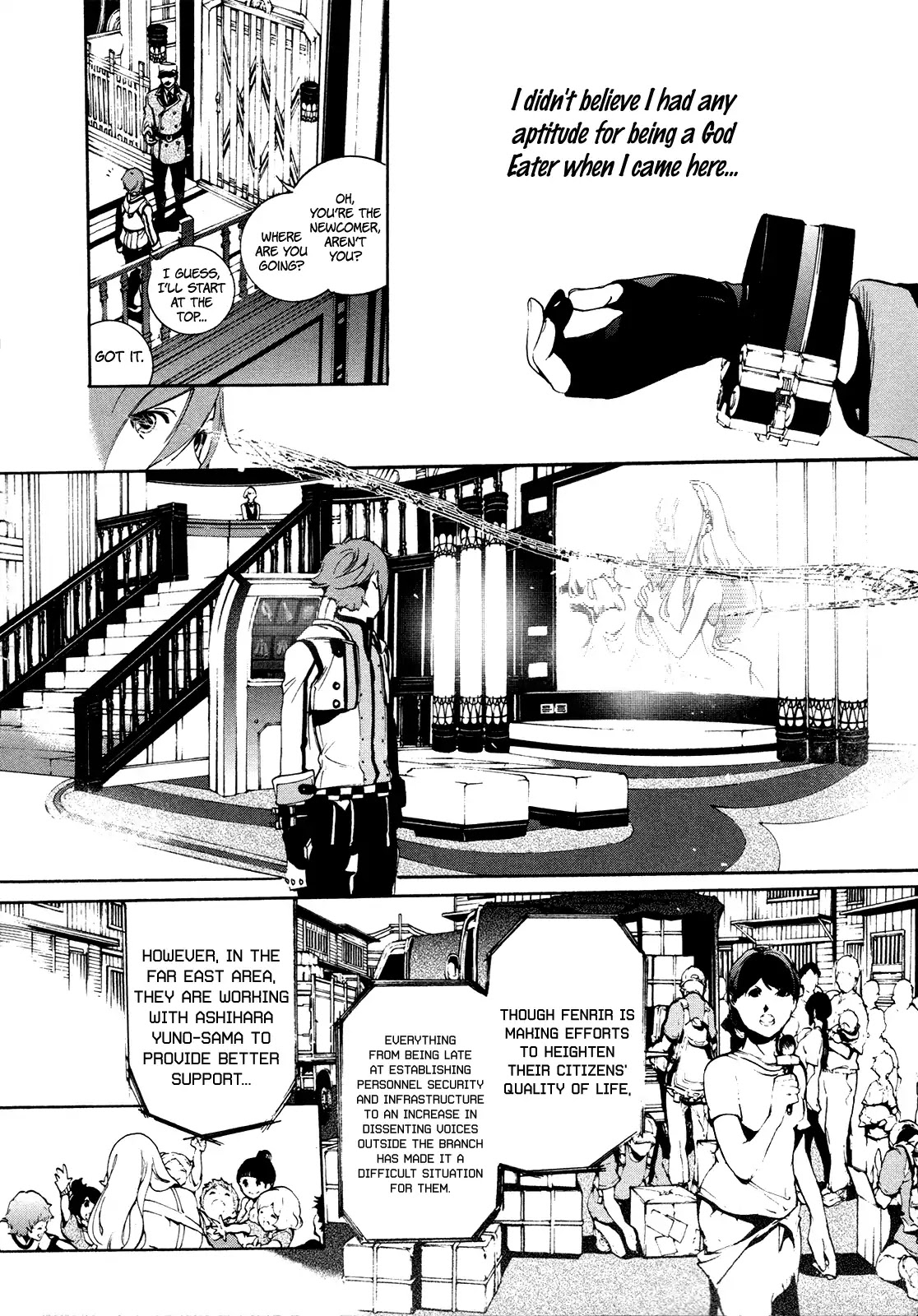 God Eater 2 Chapter 1 page 10 - Chapter 1: Vol.1 Story 1: Special Forces Blood