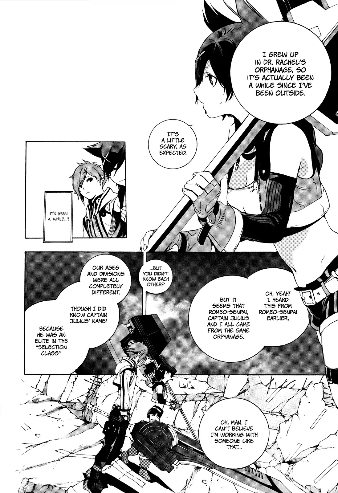 God Eater 2 Chapter 1 page 26 - Chapter 1: Vol.1 Story 1: Special Forces Blood