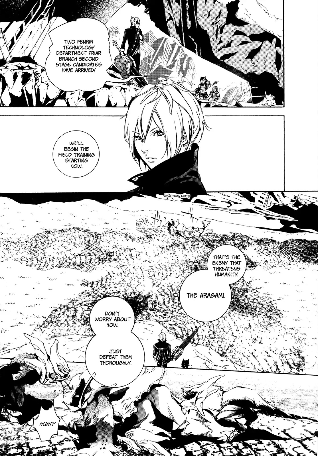 God Eater 2 Chapter 1 page 27 - Chapter 1: Vol.1 Story 1: Special Forces Blood