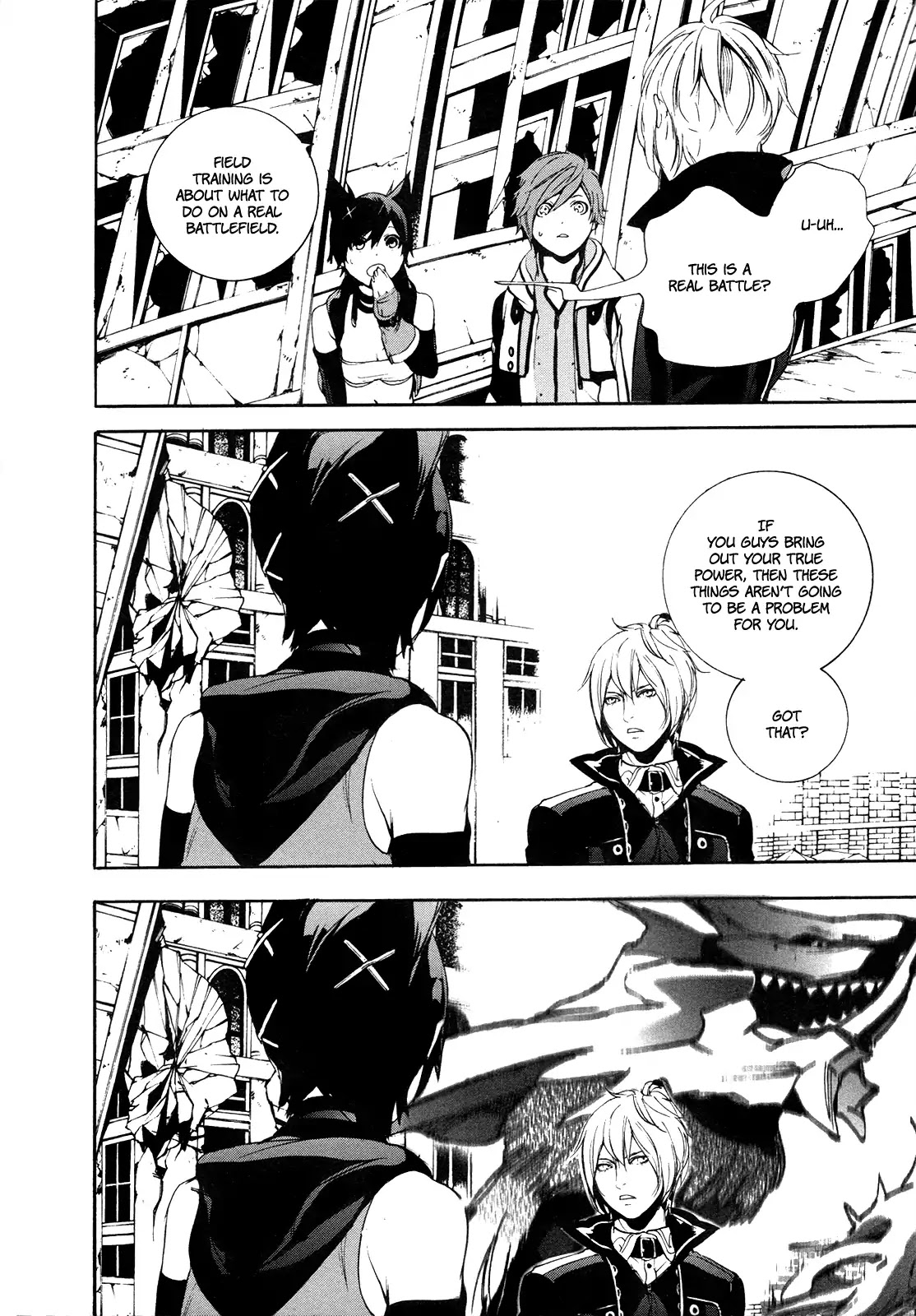 God Eater 2 Chapter 1 page 28 - Chapter 1: Vol.1 Story 1: Special Forces Blood