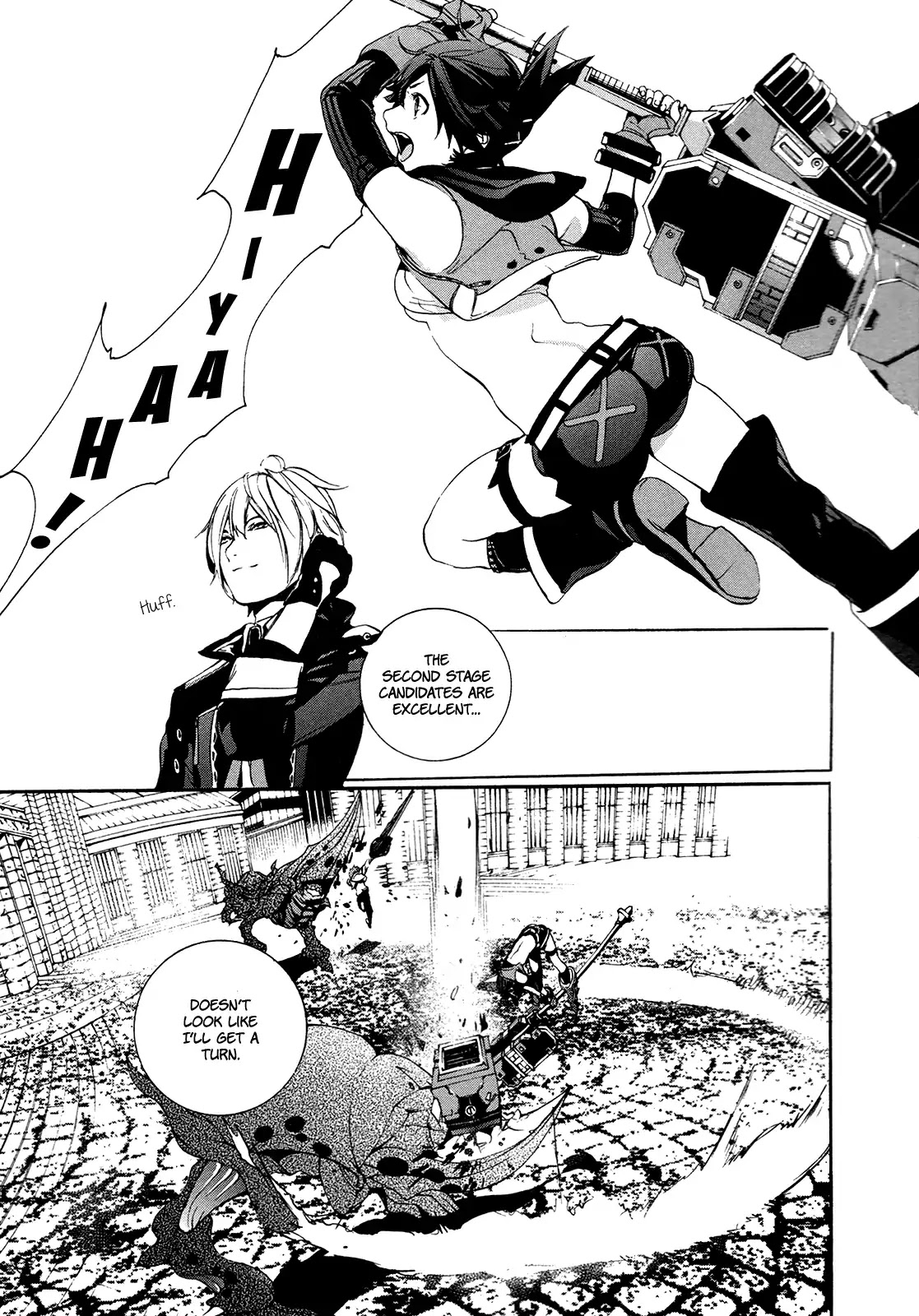 God Eater 2 Chapter 1 page 37 - Chapter 1: Vol.1 Story 1: Special Forces Blood