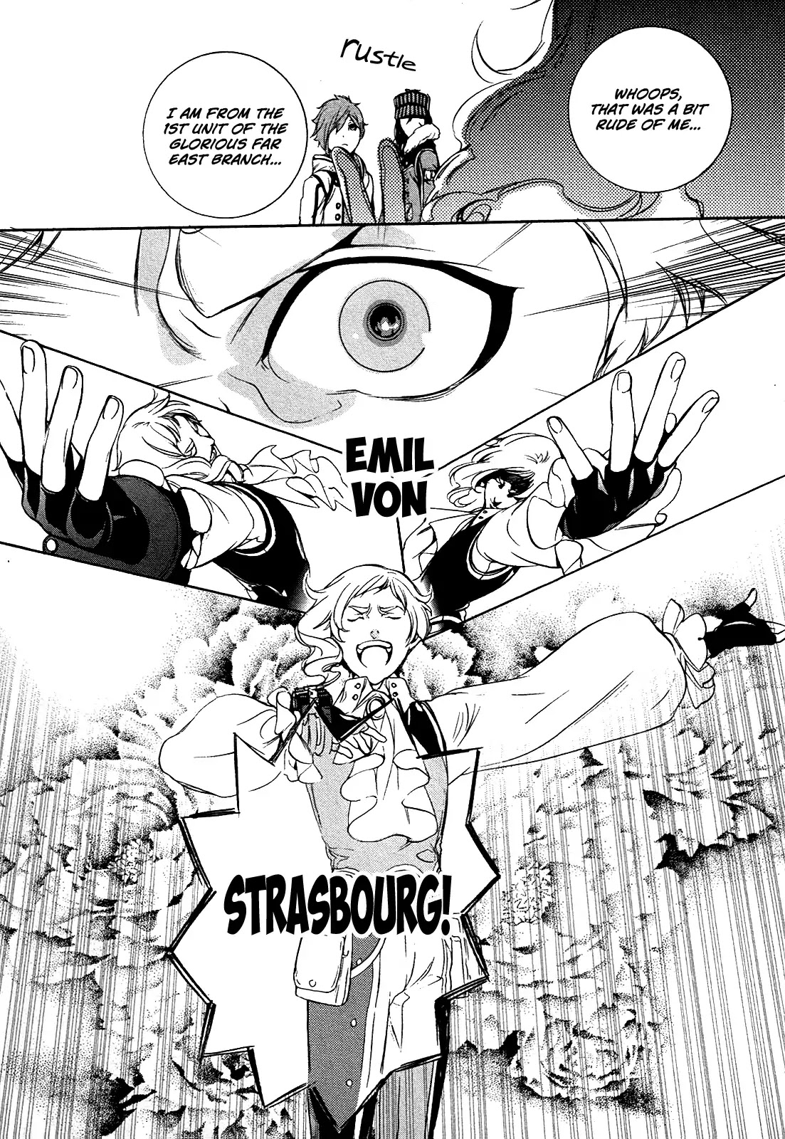 God Eater 2 Chapter 2 page 12 - Chapter 2: Vol.1 Story 2: Gilbert Mclaine