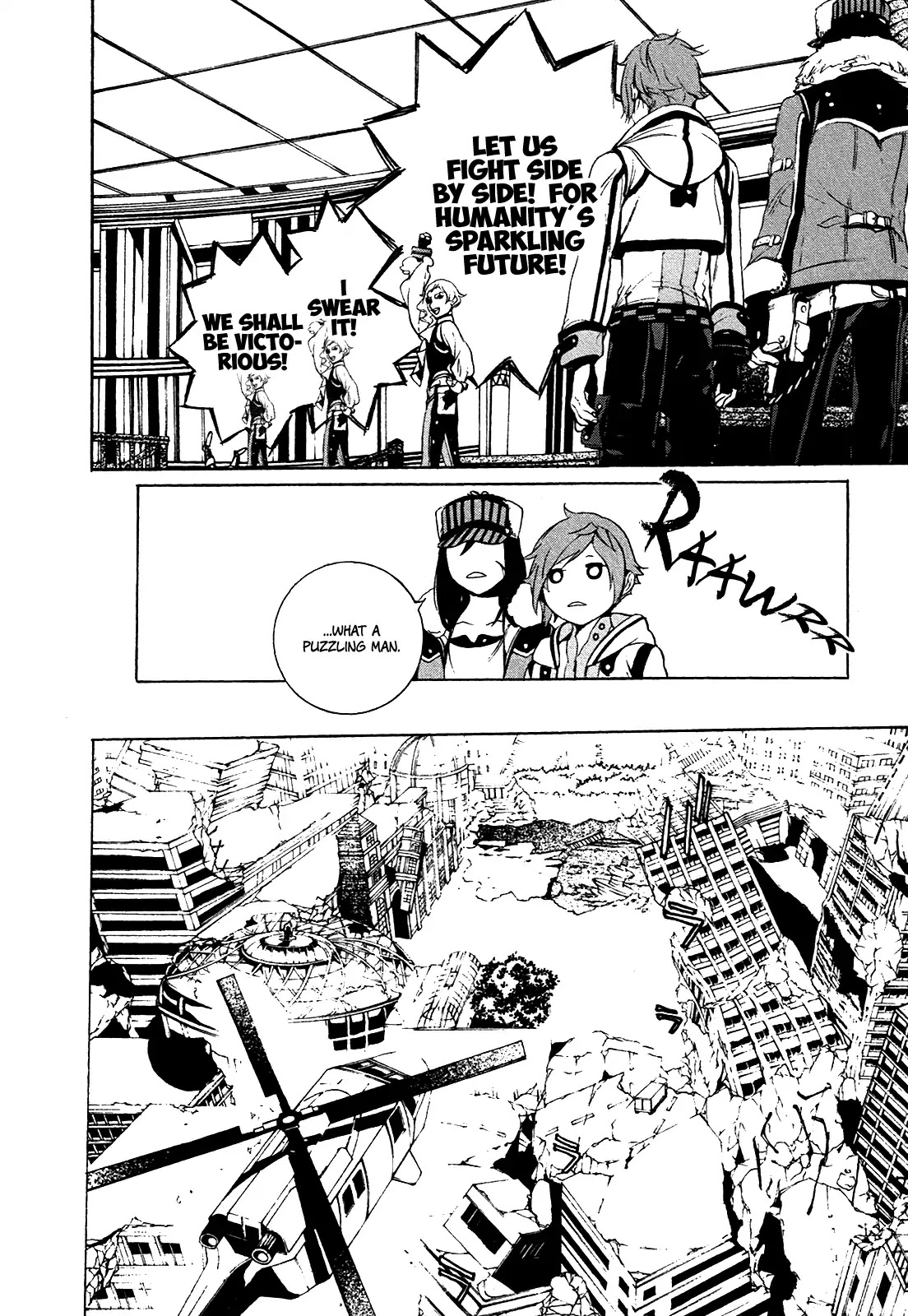 God Eater 2 Chapter 2 page 15 - Chapter 2: Vol.1 Story 2: Gilbert Mclaine