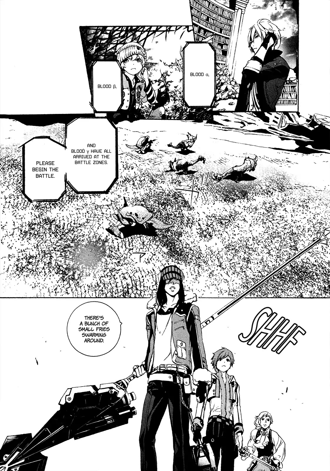 God Eater 2 Chapter 2 page 16 - Chapter 2: Vol.1 Story 2: Gilbert Mclaine