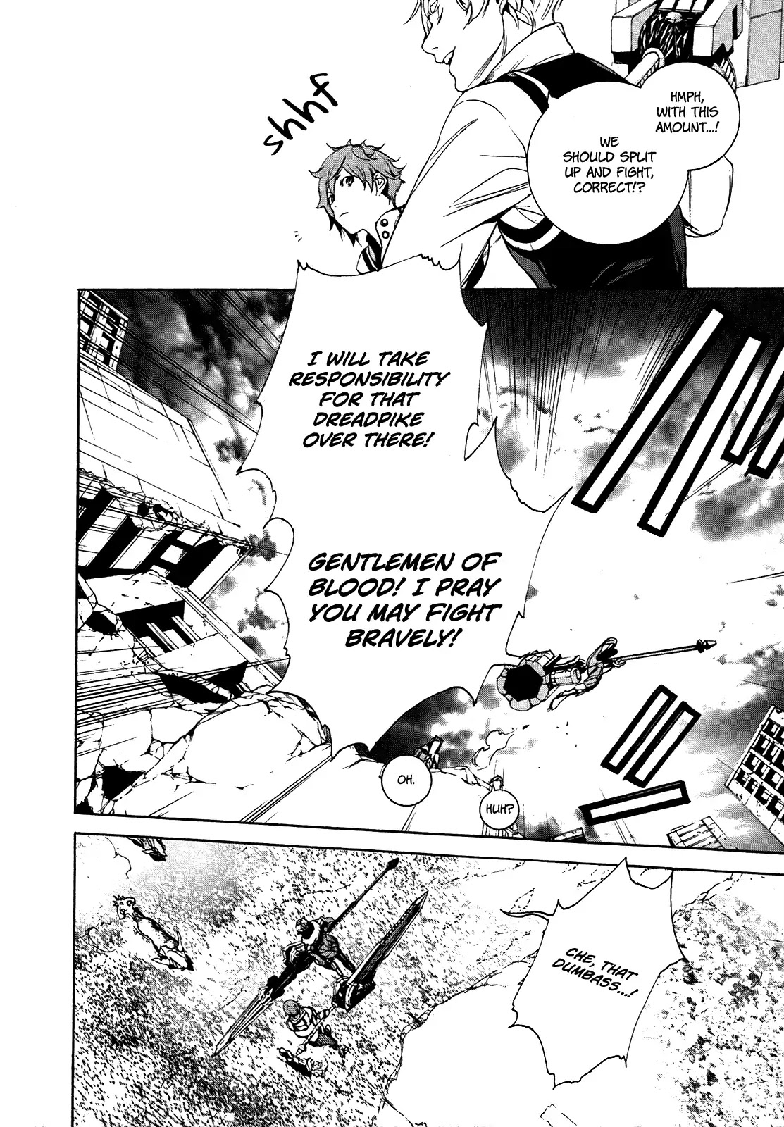 God Eater 2 Chapter 2 page 17 - Chapter 2: Vol.1 Story 2: Gilbert Mclaine