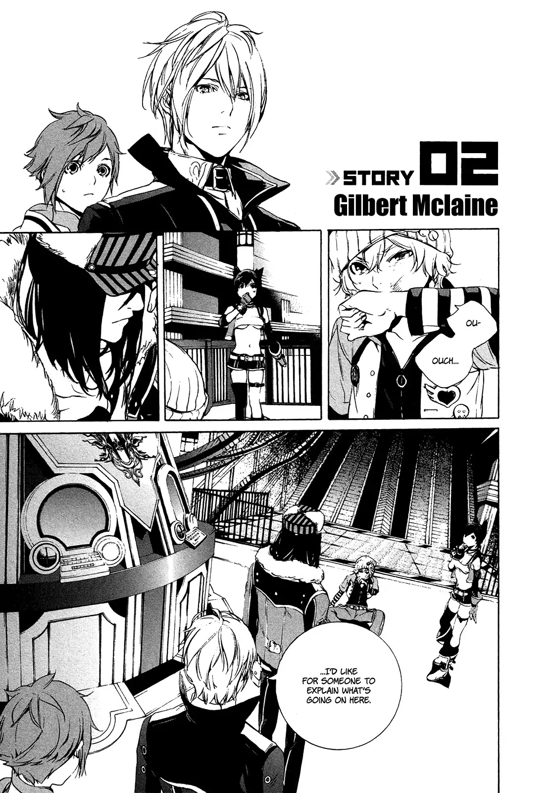 God Eater 2 Chapter 2 page 2 - Chapter 2: Vol.1 Story 2: Gilbert Mclaine
