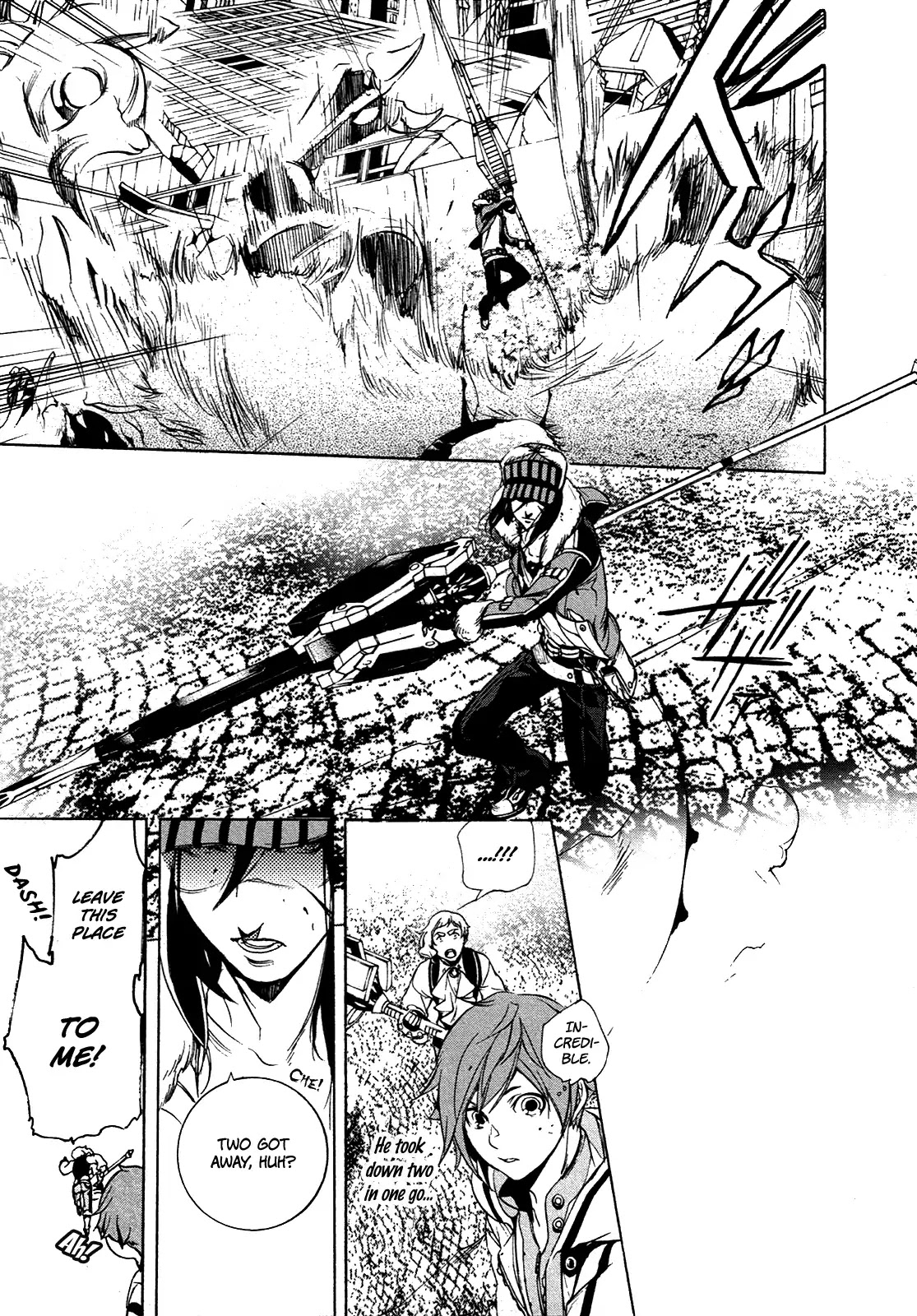 God Eater 2 Chapter 2 page 20 - Chapter 2: Vol.1 Story 2: Gilbert Mclaine