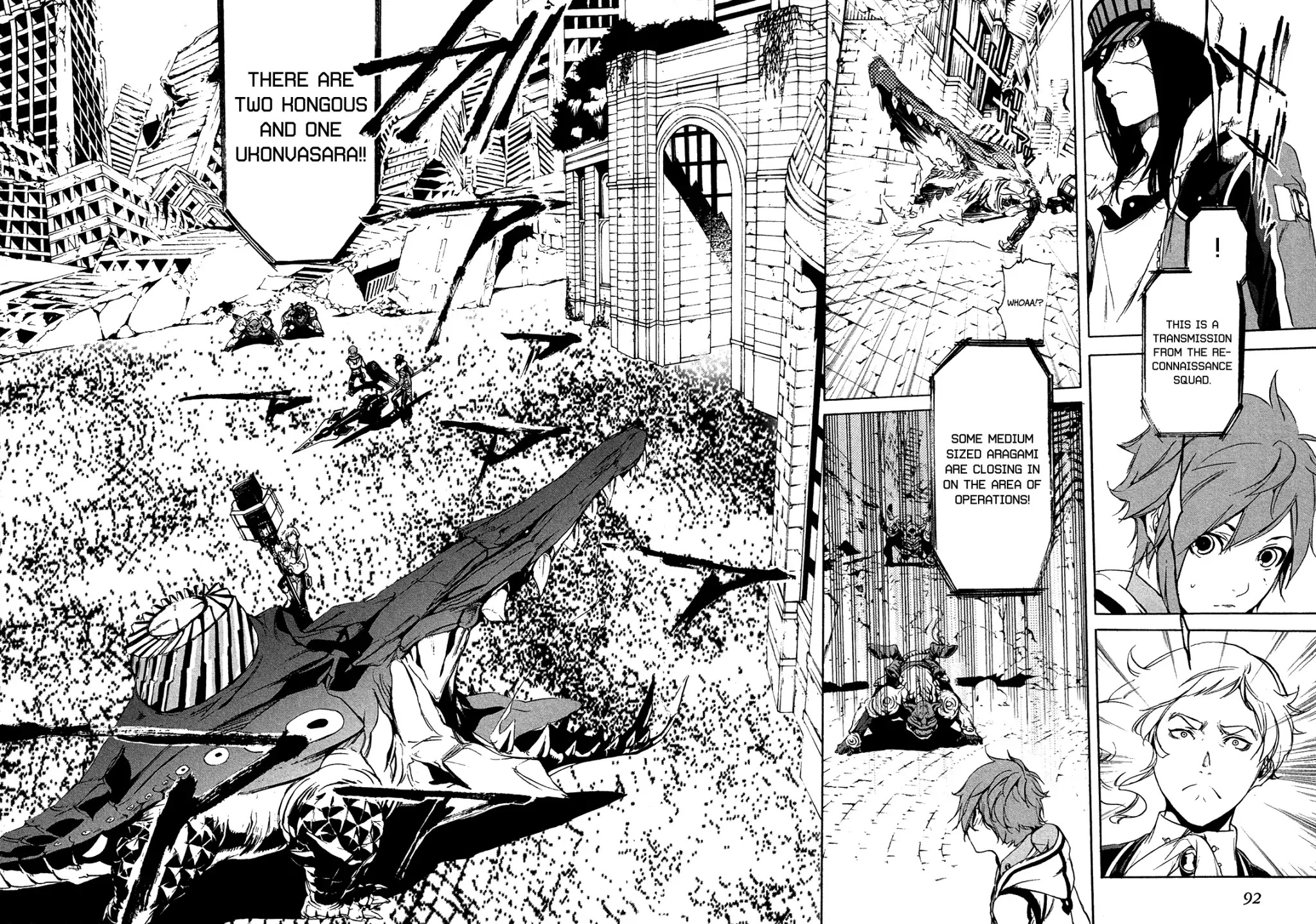 God Eater 2 Chapter 2 page 21 - Chapter 2: Vol.1 Story 2: Gilbert Mclaine