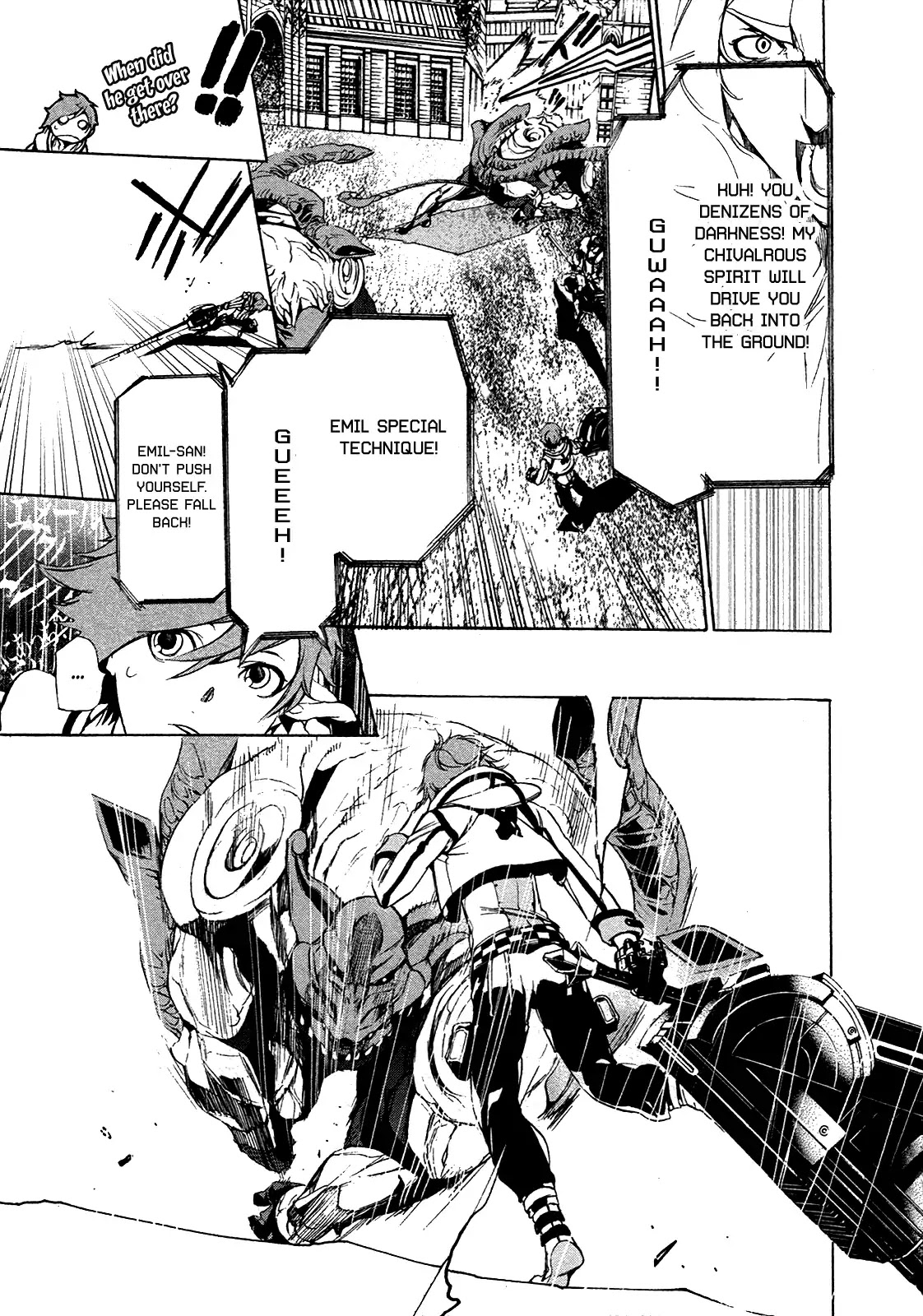 God Eater 2 Chapter 2 page 25 - Chapter 2: Vol.1 Story 2: Gilbert Mclaine