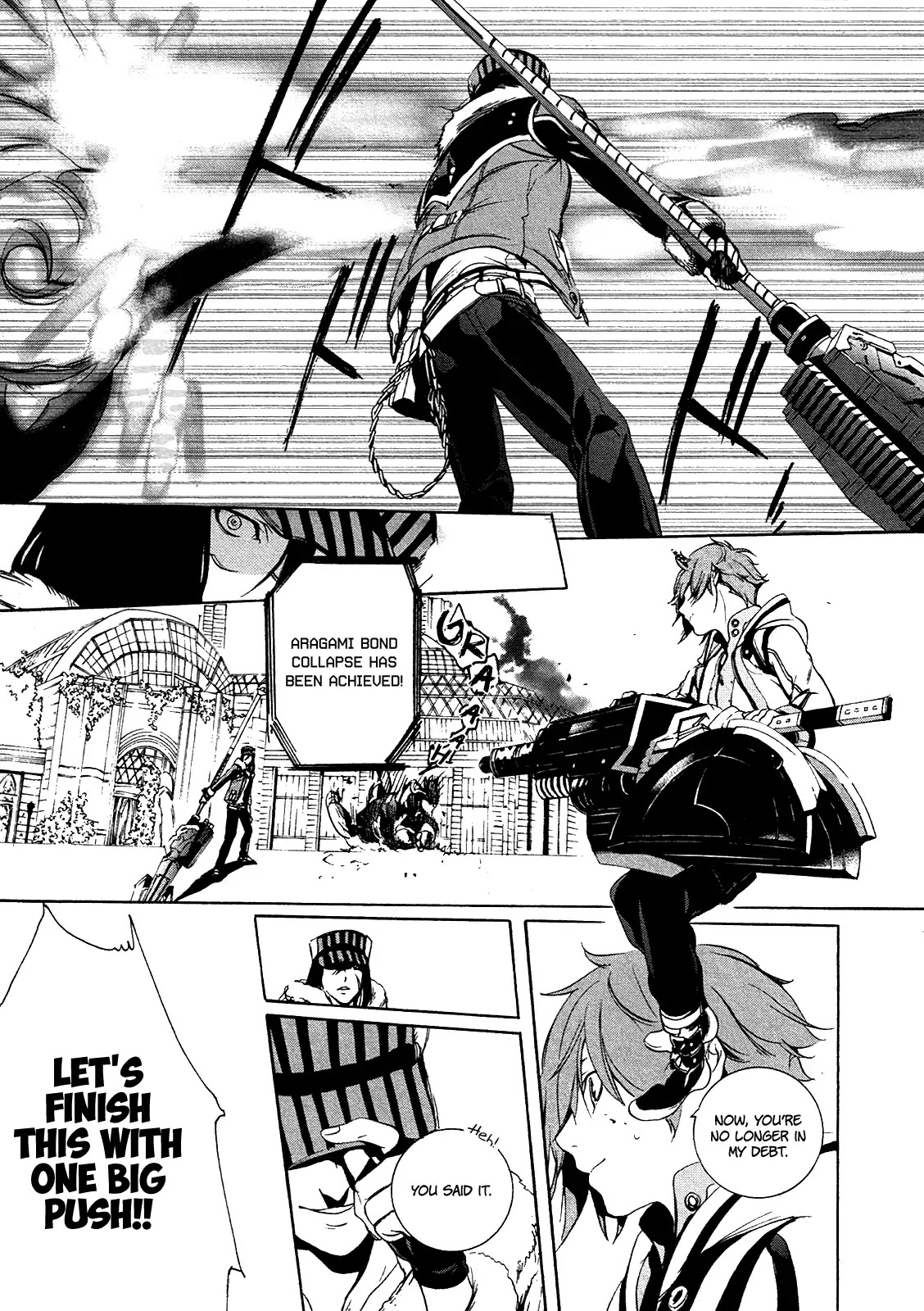 God Eater 2 Chapter 2 page 28 - Chapter 2: Vol.1 Story 2: Gilbert Mclaine
