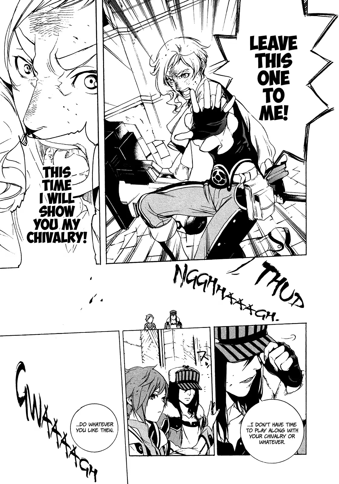 God Eater 2 Chapter 2 page 31 - Chapter 2: Vol.1 Story 2: Gilbert Mclaine