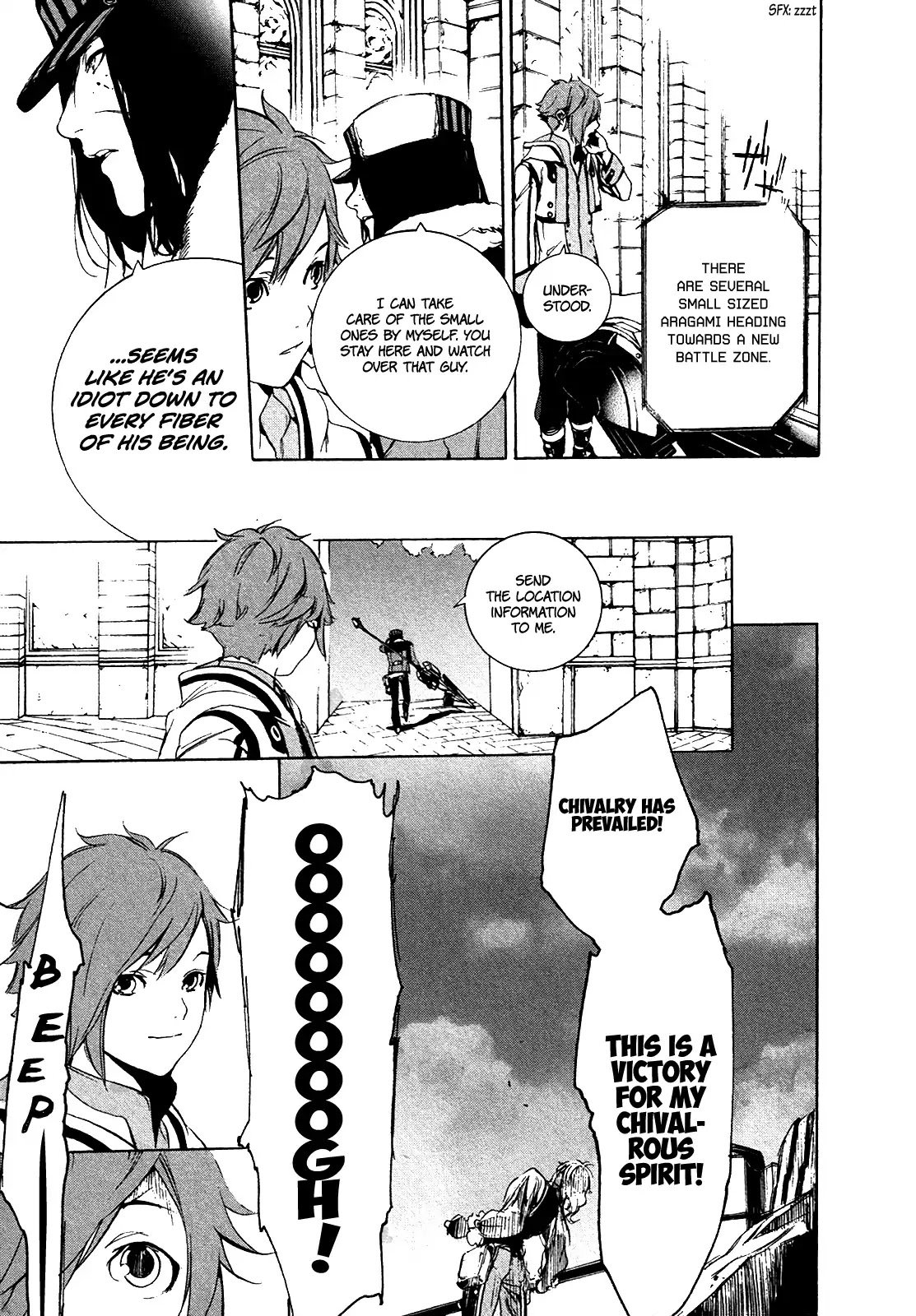 God Eater 2 Chapter 2 page 35 - Chapter 2: Vol.1 Story 2: Gilbert Mclaine