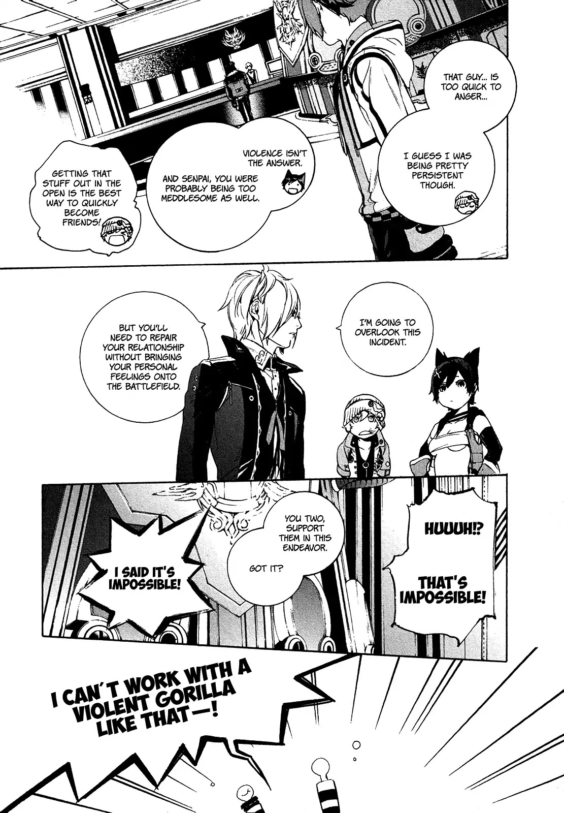 God Eater 2 Chapter 2 page 4 - Chapter 2: Vol.1 Story 2: Gilbert Mclaine