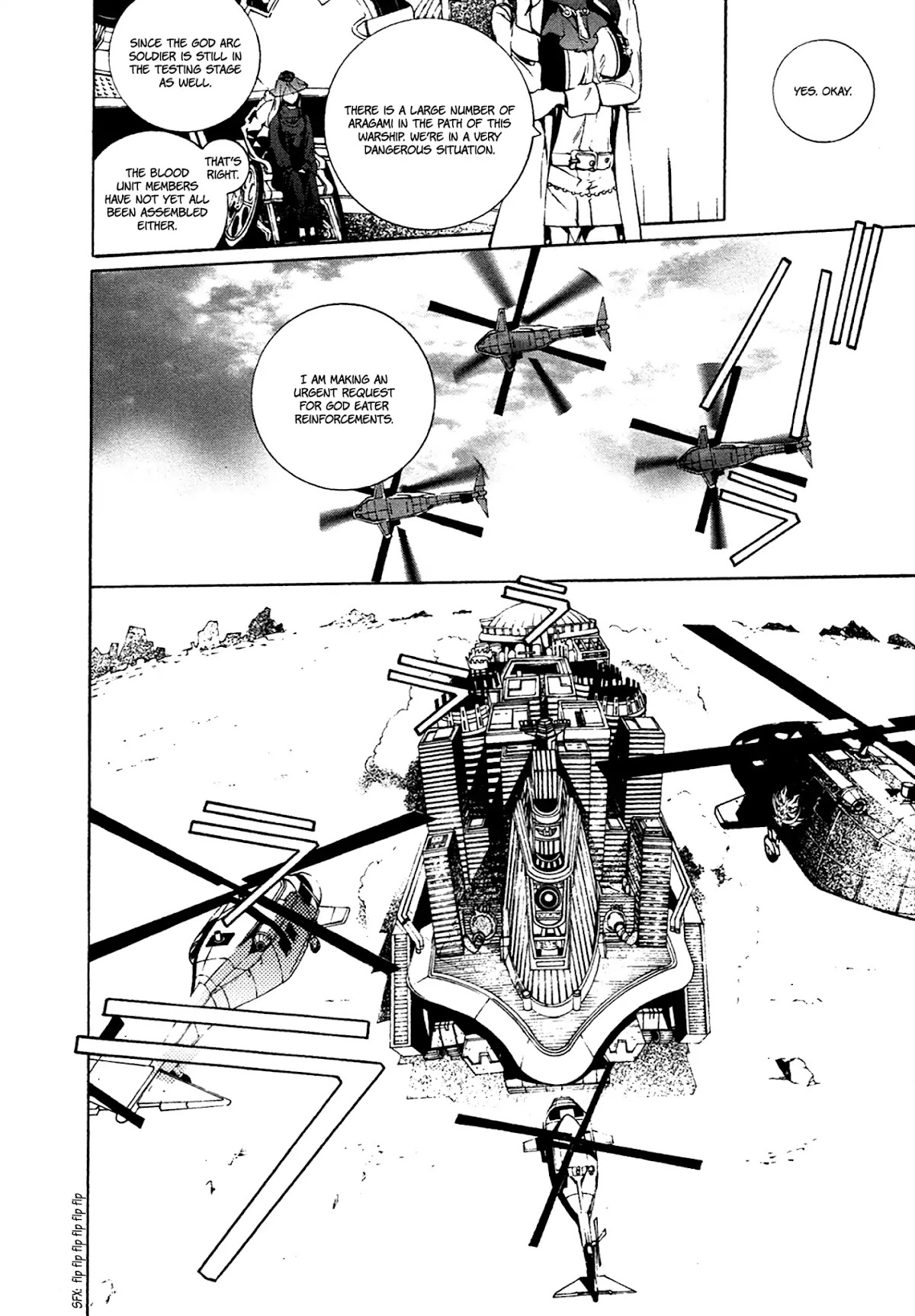 God Eater 2 Chapter 2 page 9 - Chapter 2: Vol.1 Story 2: Gilbert Mclaine