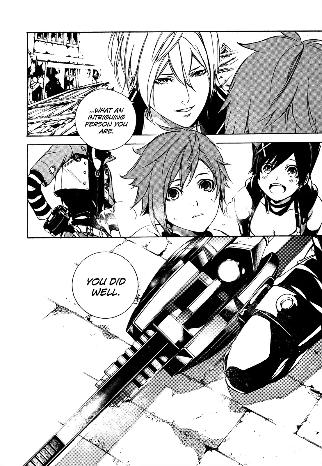God Eater 2 Chapter 3 page 14 - Chapter 3: Vol.1 Story 3: Blood Awakening