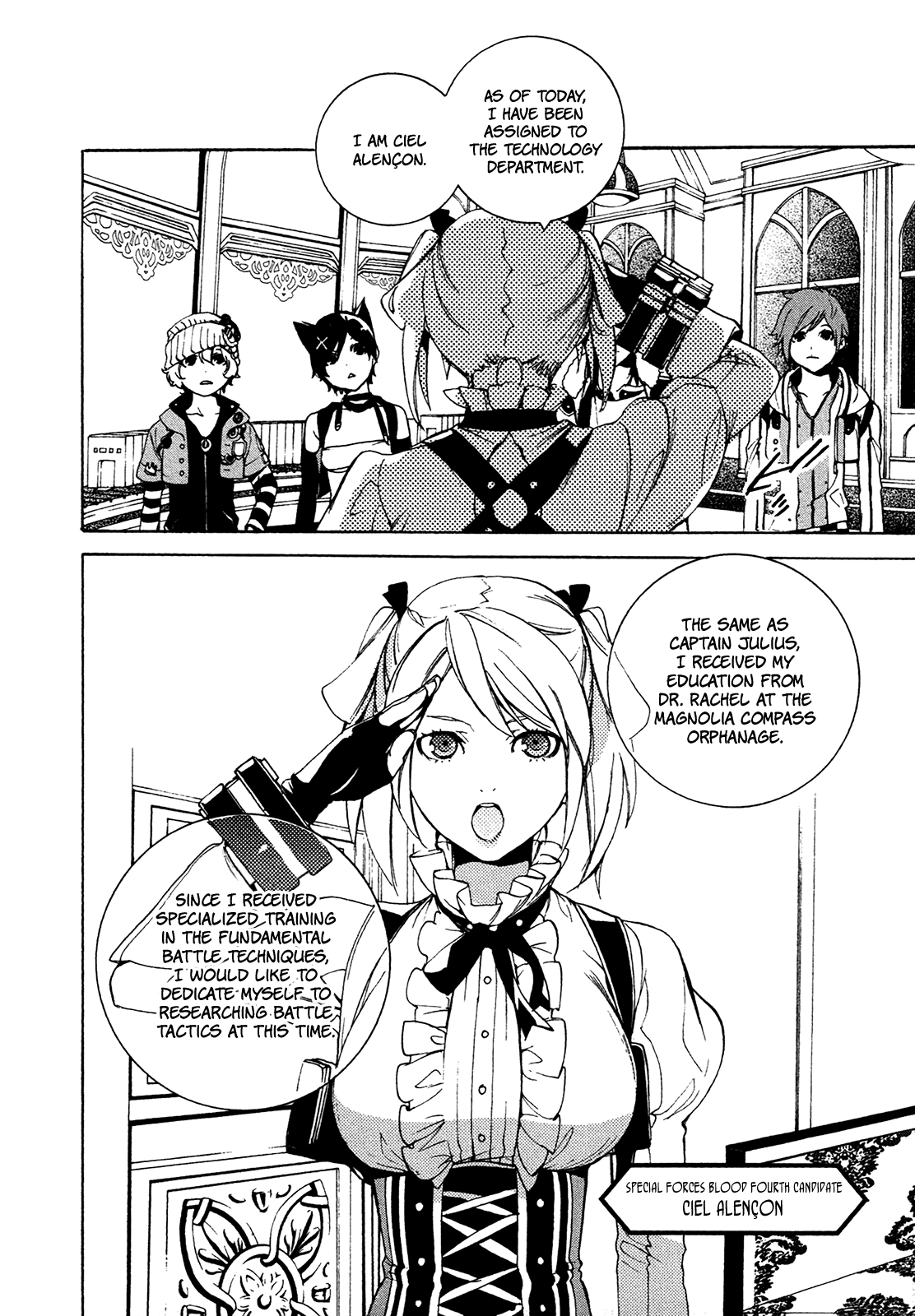 God Eater 2 Chapter 4 page 11 - Chapter 4: Ciel Alençon