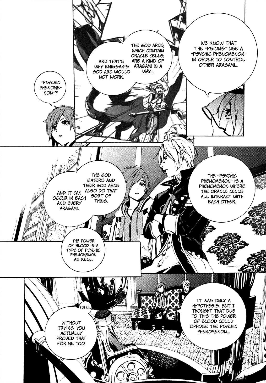 God Eater 2 Chapter 4 page 5 - Chapter 4: Ciel Alençon