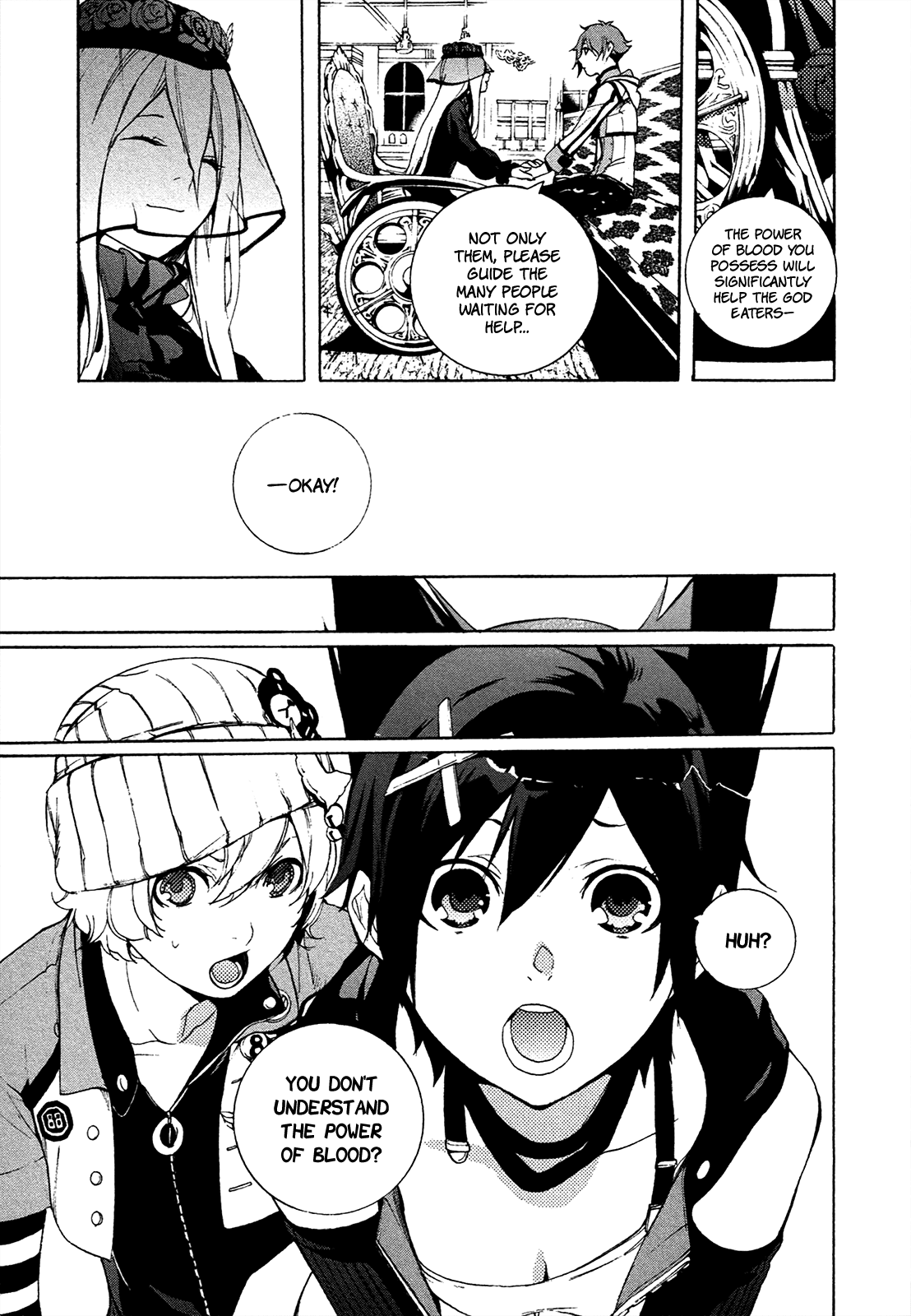 God Eater 2 Chapter 4 page 6 - Chapter 4: Ciel Alençon
