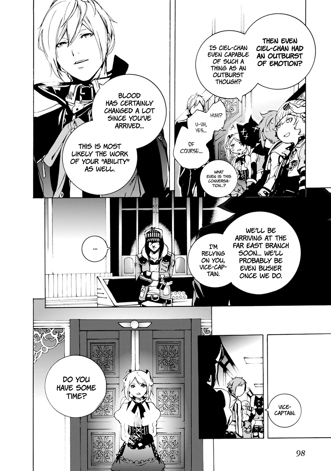 God Eater 2 Chapter 8 page 9 - Chapter 8: Strange Behavior