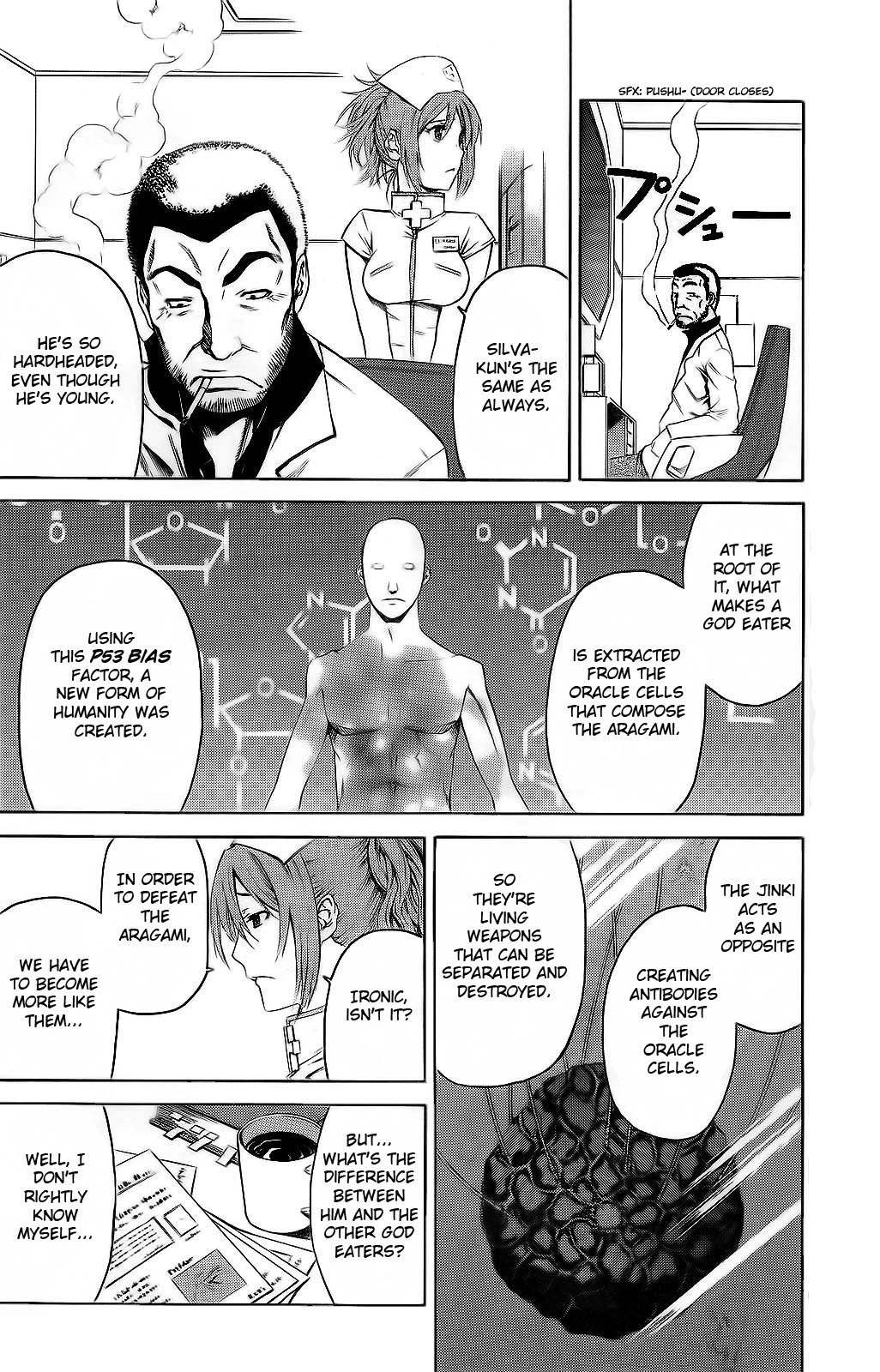 God Eater - Kyuuseishu no Kikan Chapter 2 page 6 - Chapter 2
