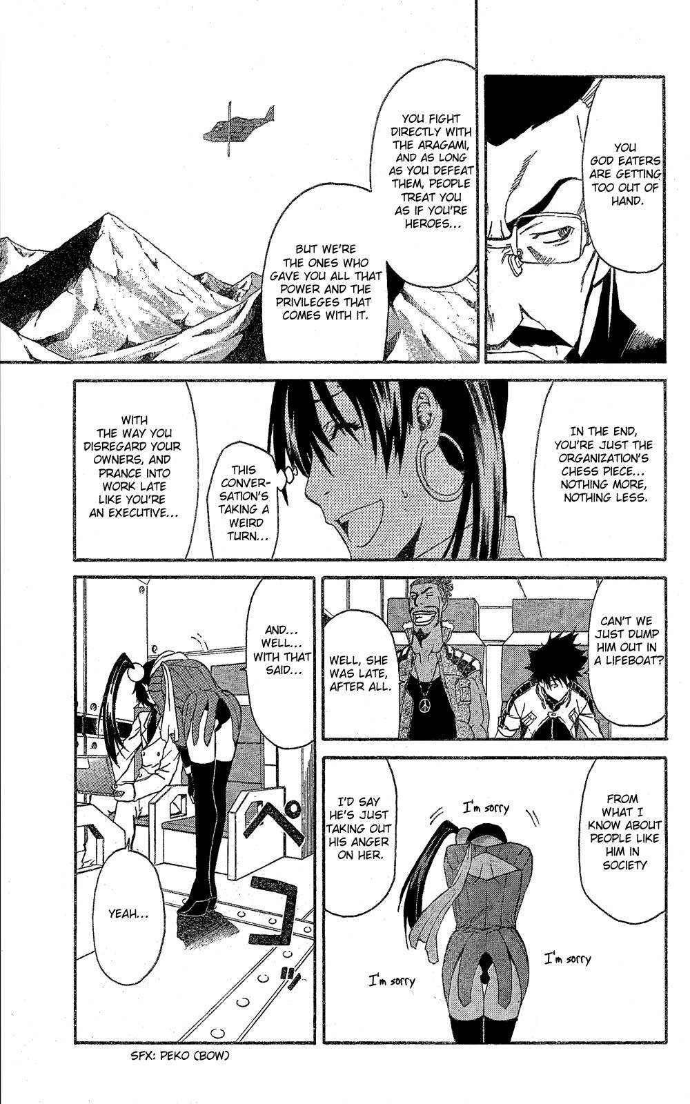 God Eater - Kyuuseishu no Kikan Chapter 3 page 11 - Chapter 3: Edger