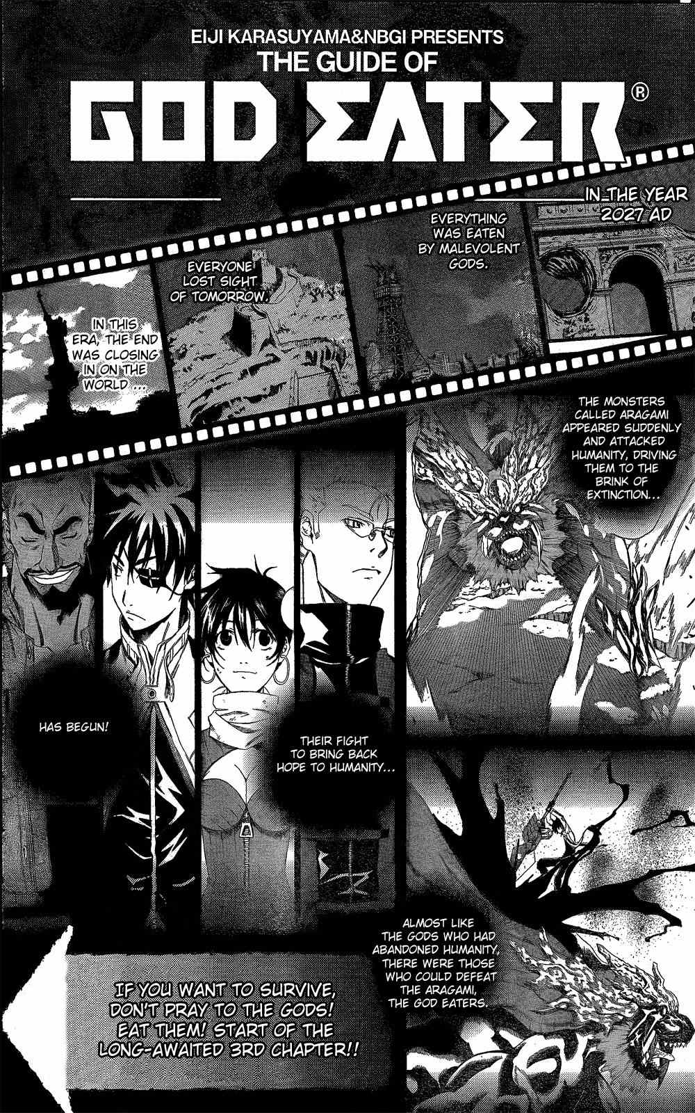 God Eater - Kyuuseishu no Kikan Chapter 3 page 2 - Chapter 3: Edger
