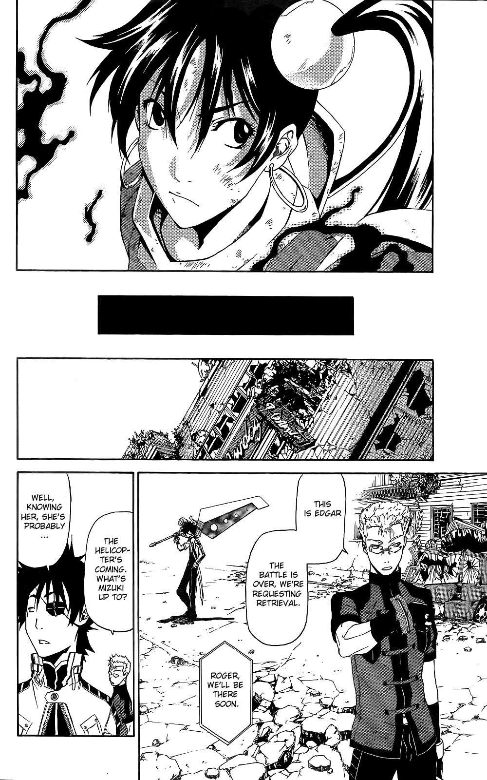God Eater - Kyuuseishu no Kikan Chapter 3 page 35 - Chapter 3: Edger