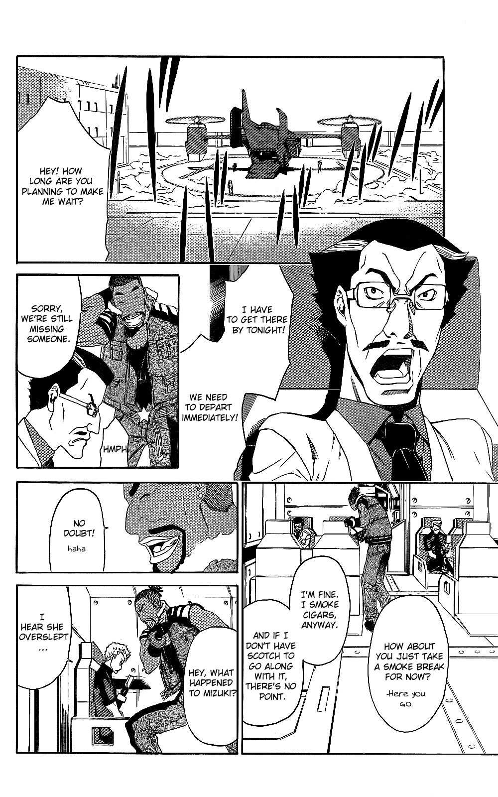 God Eater - Kyuuseishu no Kikan Chapter 3 page 6 - Chapter 3: Edger