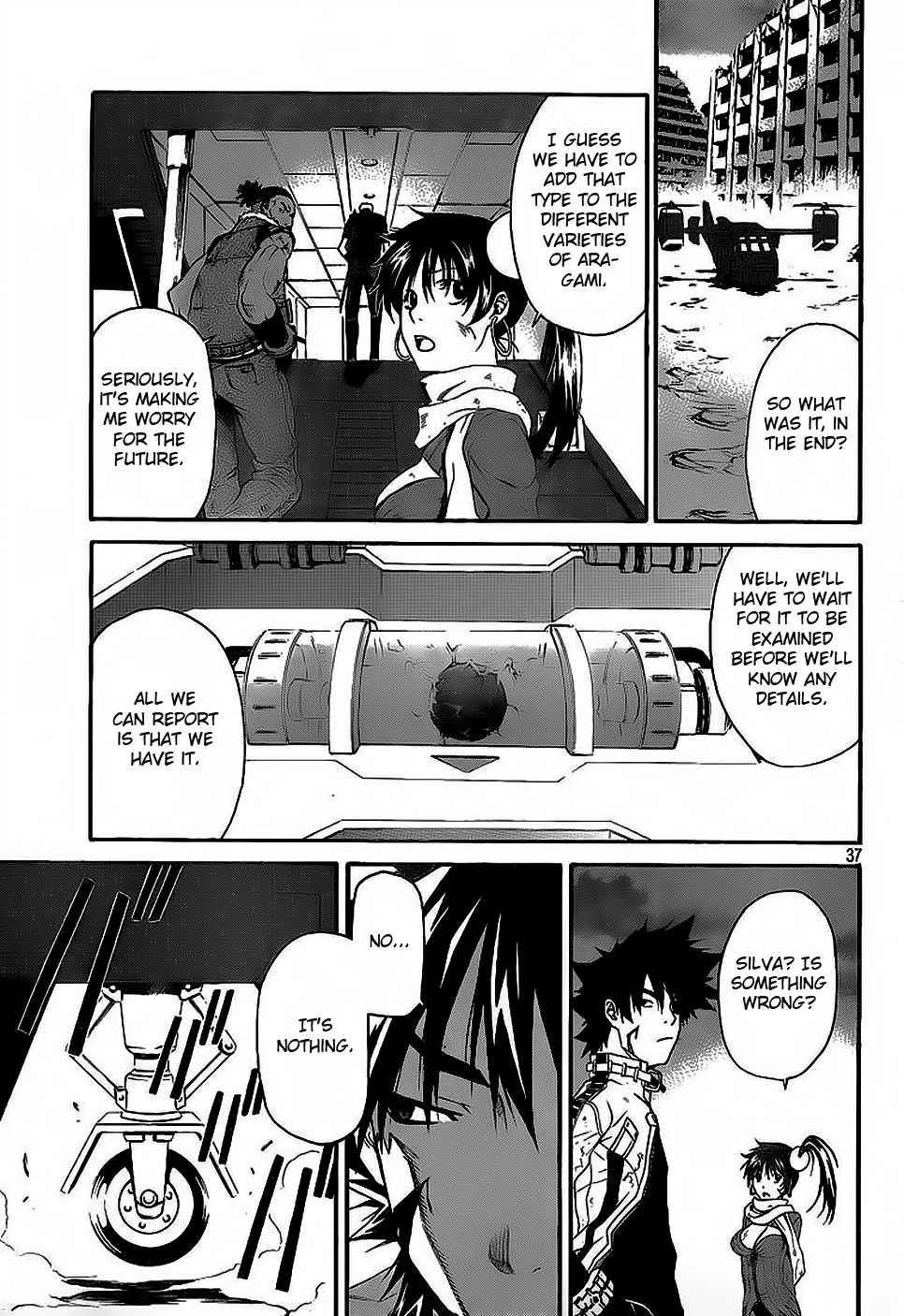 God Eater - Kyuuseishu no Kikan Chapter 4 page 34 - Chapter 4: Mizuki