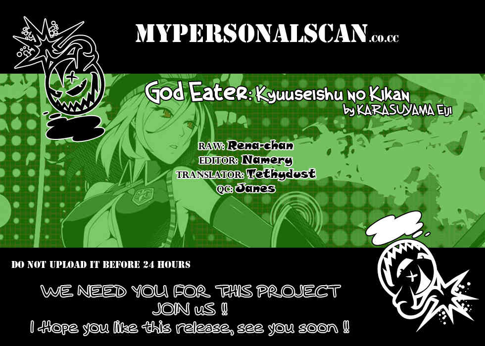 God Eater - Kyuuseishu no Kikan Chapter 4 page 37 - Chapter 4: Mizuki