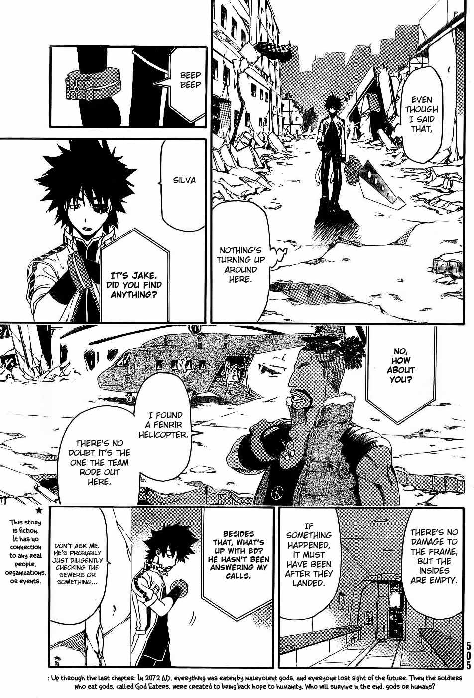 God Eater - Kyuuseishu no Kikan Chapter 4 page 4 - Chapter 4: Mizuki