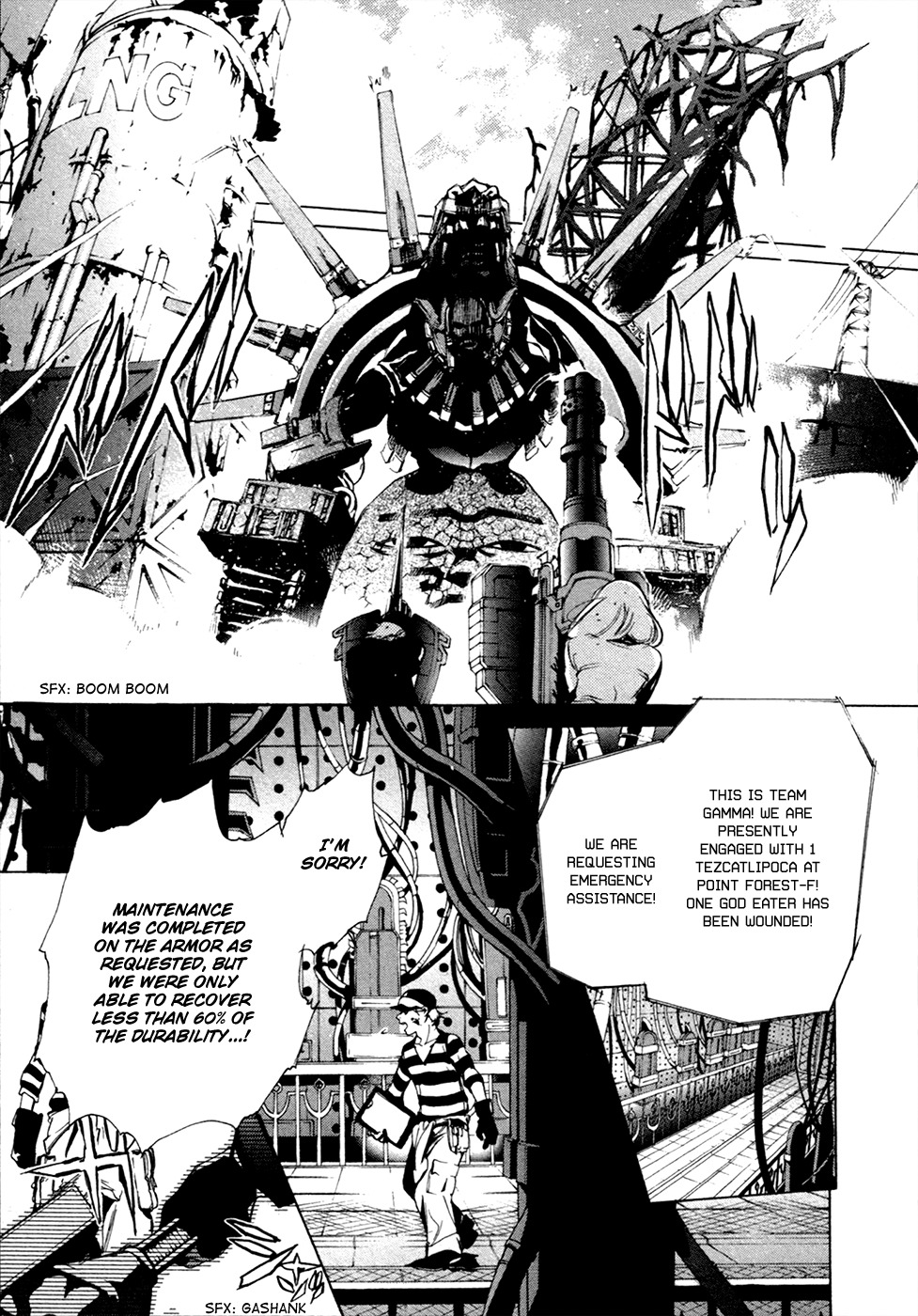 God Eater - The 2nd Break Chapter 14 page 4 - Chapter 14: Commotion