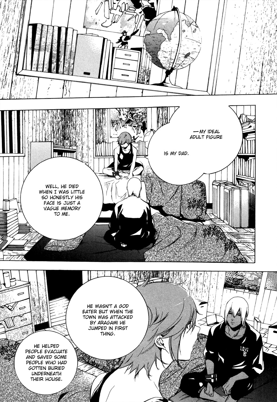 God Eater - The 2nd Break Chapter 15 page 12 - Chapter 15: His Back