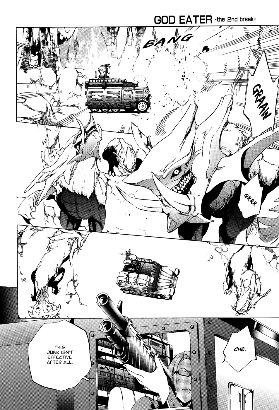 God Eater - The 2nd Break Chapter 2 page 8 - Chapter 2: Chance Meeting