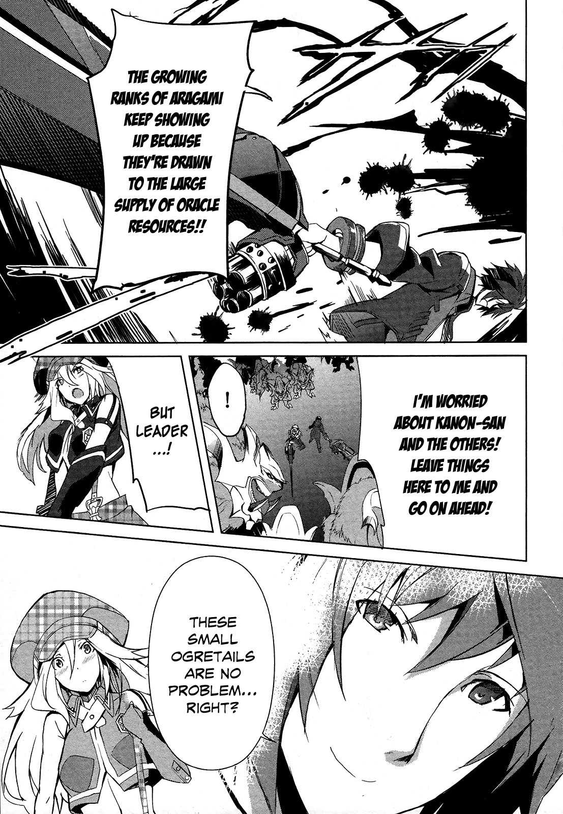 God Eater - The Summer Wars Chapter 5 page 13 - Chapter 5: Secret of the Underground Transportation Route