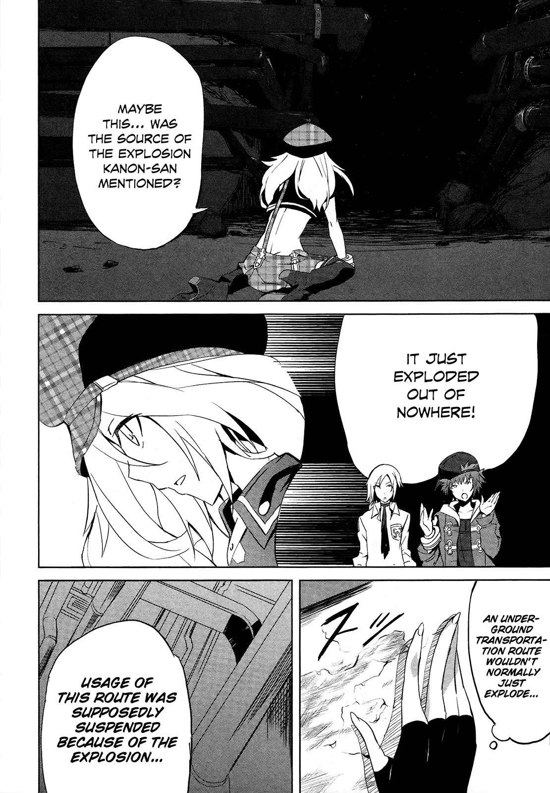 God Eater - The Summer Wars Chapter 5 page 16 - Chapter 5: Secret of the Underground Transportation Route