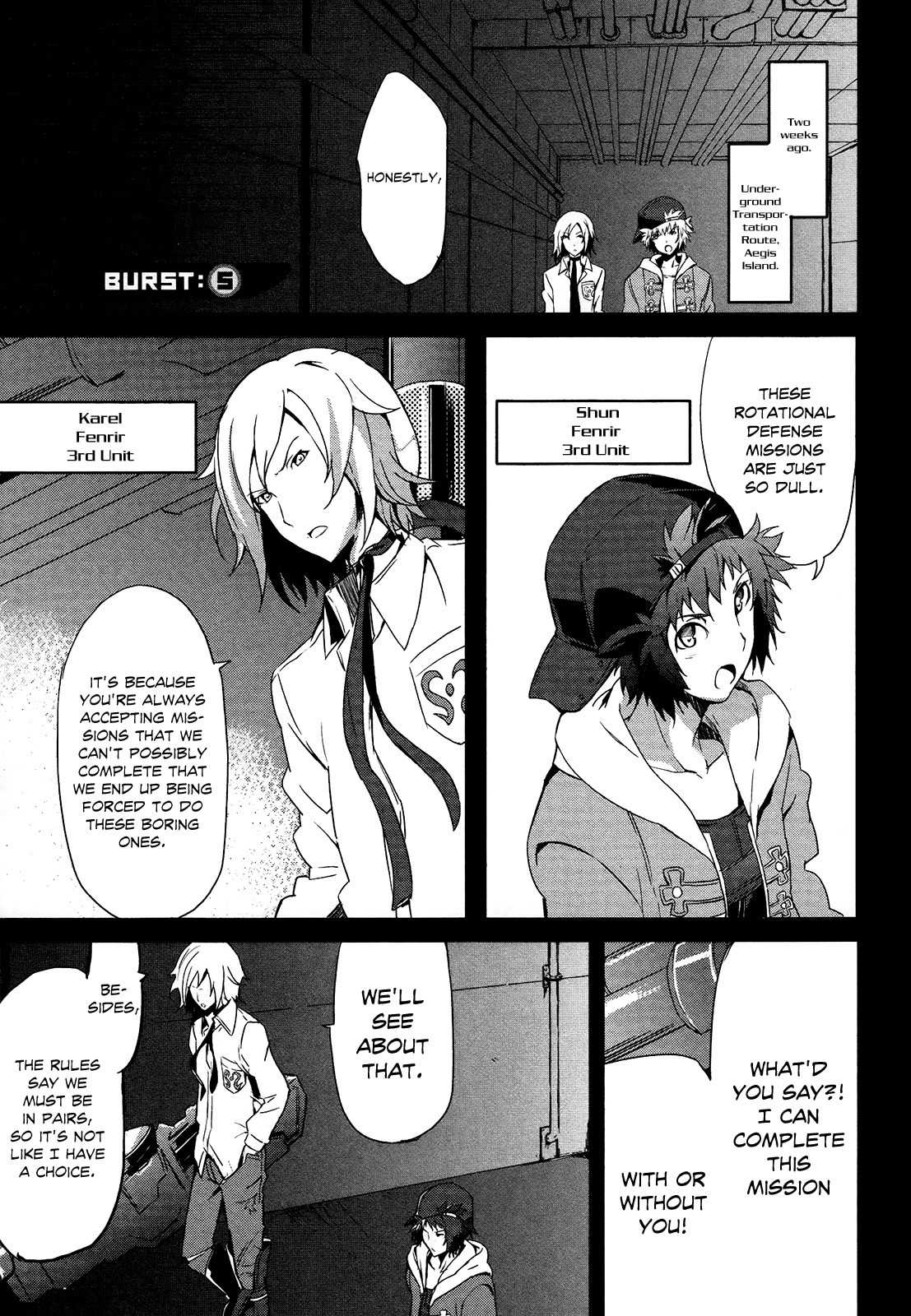 God Eater - The Summer Wars Chapter 5 page 3 - Chapter 5: Secret of the Underground Transportation Route
