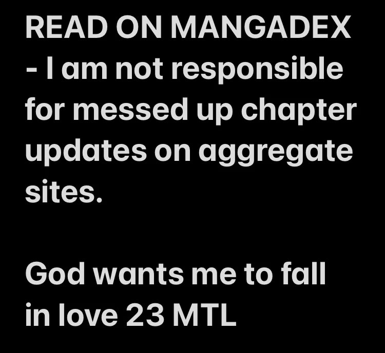 God is Telling Me to Fall in Love Chapter 23 page 1 - Chapter 23