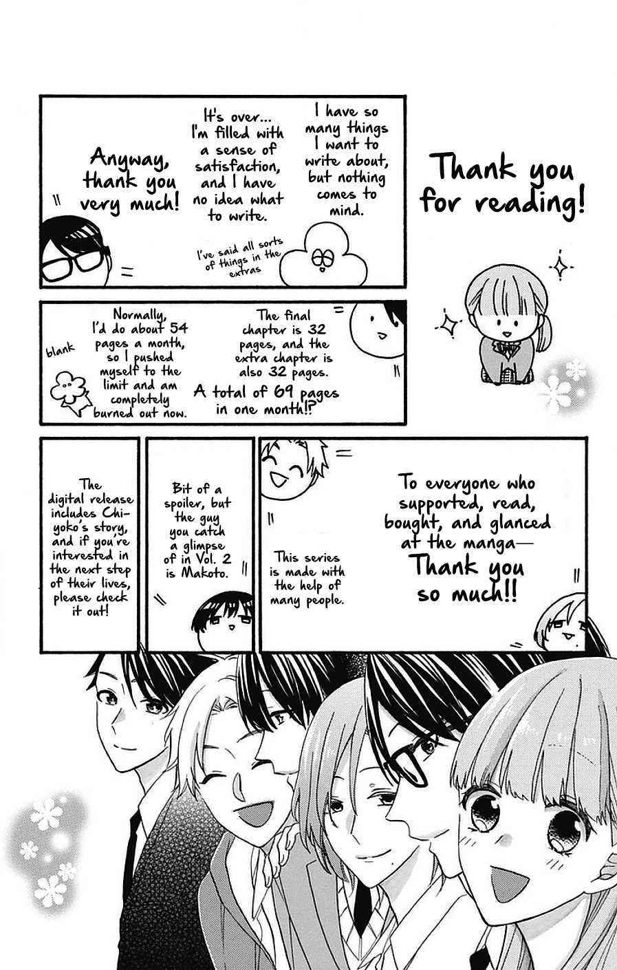 God is Telling Me to Fall in Love Chapter 30.5 page 12 - Chapter 30.5: Extras/Epilogue [END]
