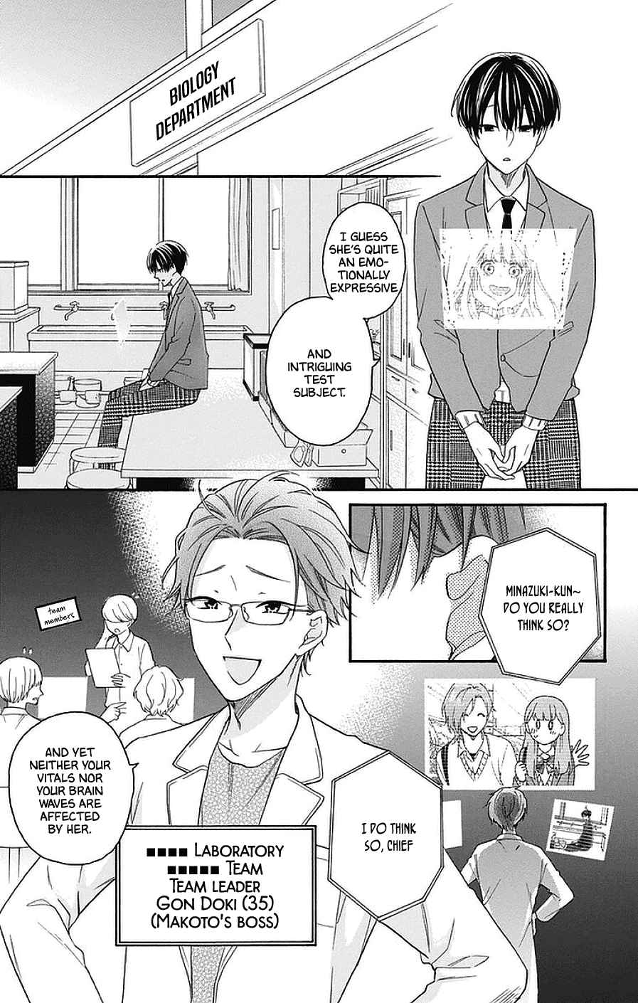 God is Telling Me to Fall in Love Chapter 30.5 page 2 - Chapter 30.5: Extras/Epilogue [END]