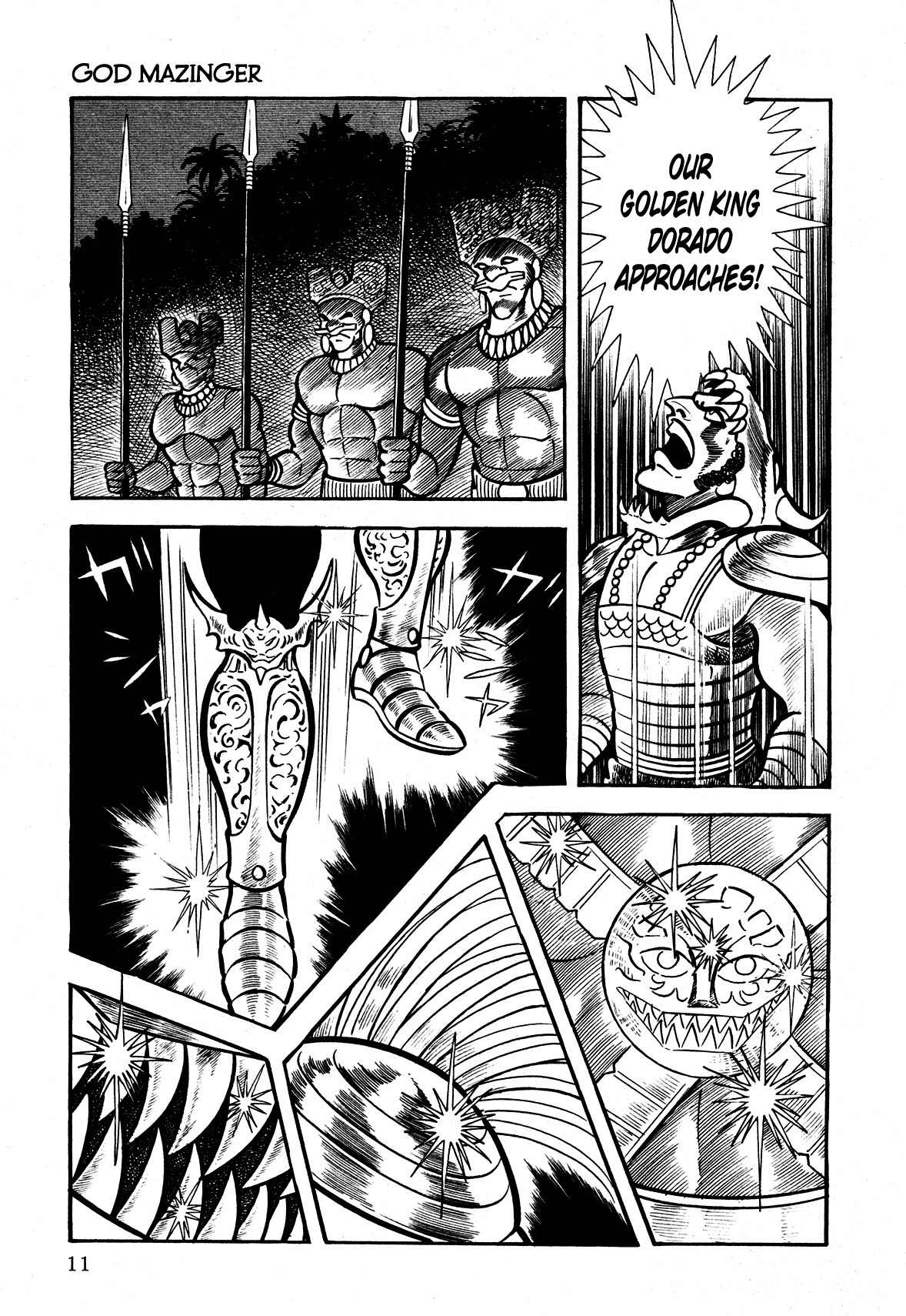 God Mazinger Chapter 1 page 12 - Chapter 1
