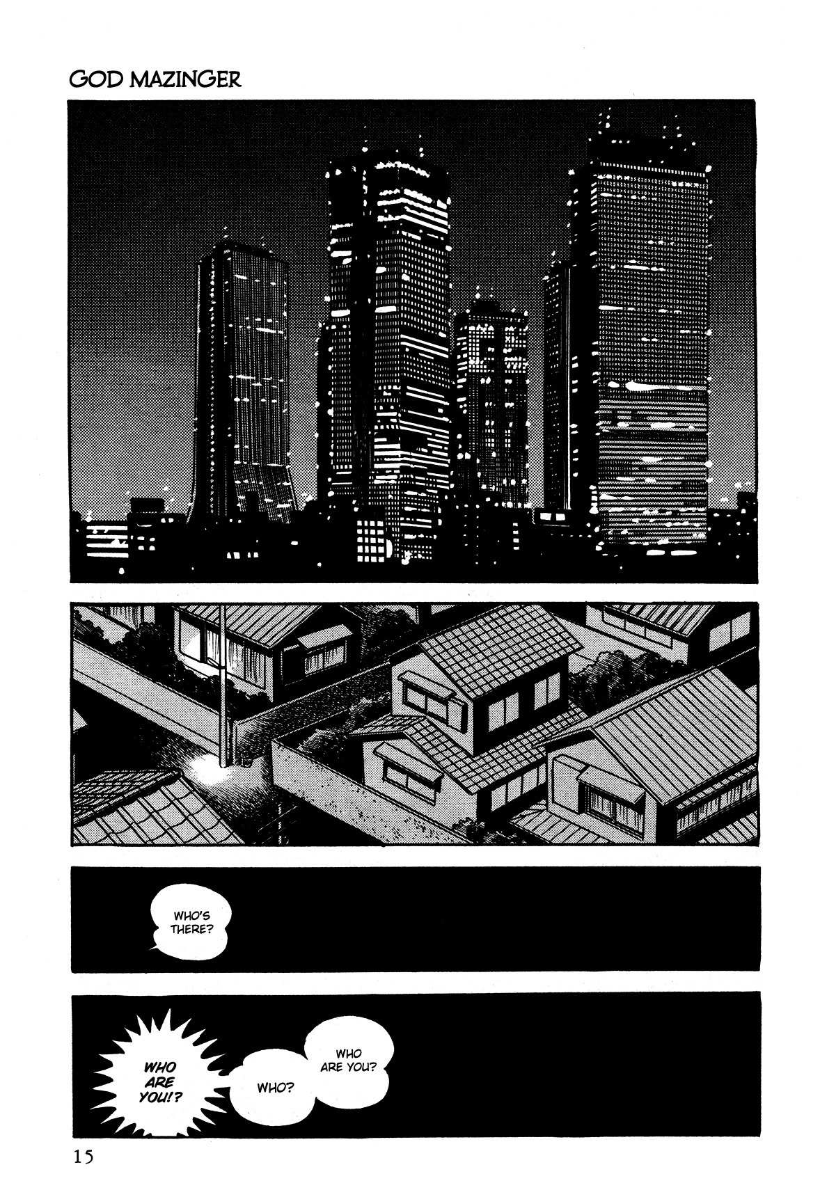 God Mazinger Chapter 1 page 15 - Chapter 1