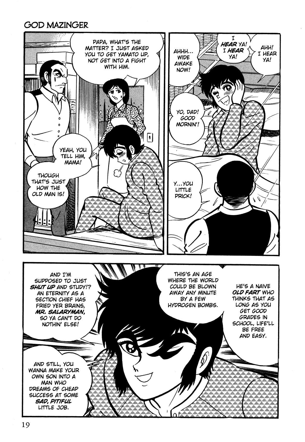 God Mazinger Chapter 1 page 19 - Chapter 1
