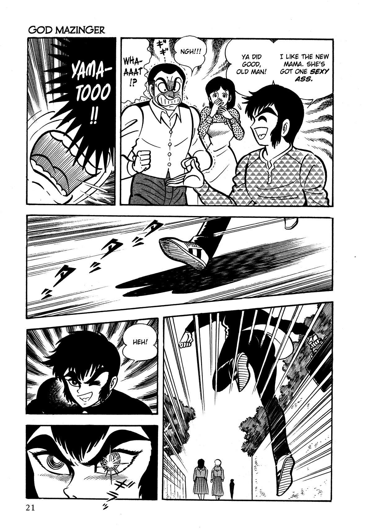 God Mazinger Chapter 1 page 21 - Chapter 1